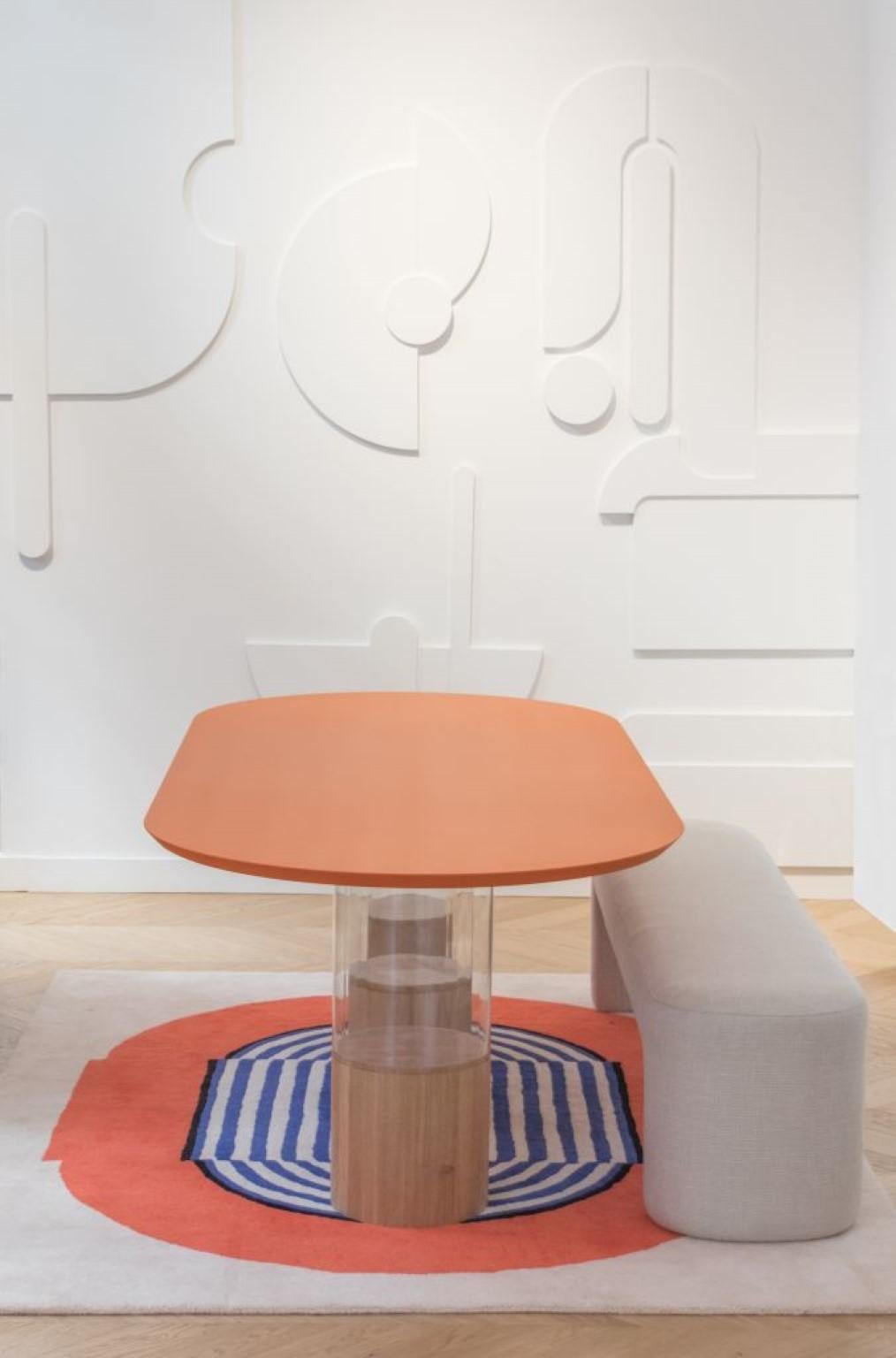 Modern Table Colonne Signed by Gigi Design