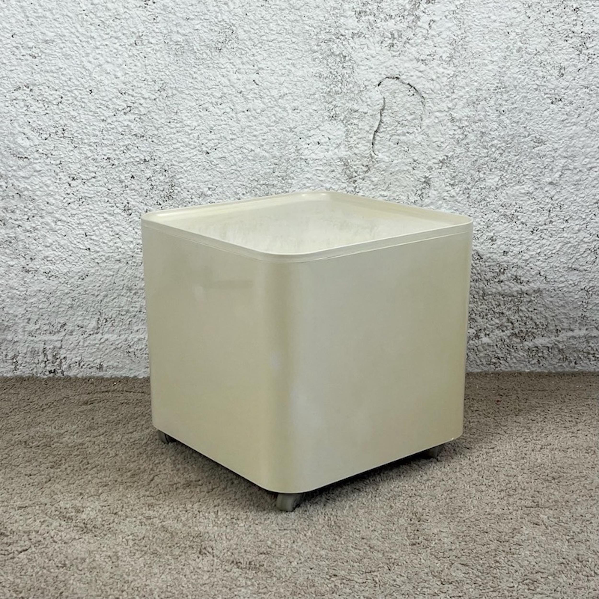 Table Container on Wheels Dime by Marcello Siard for Longato, 1970s 4