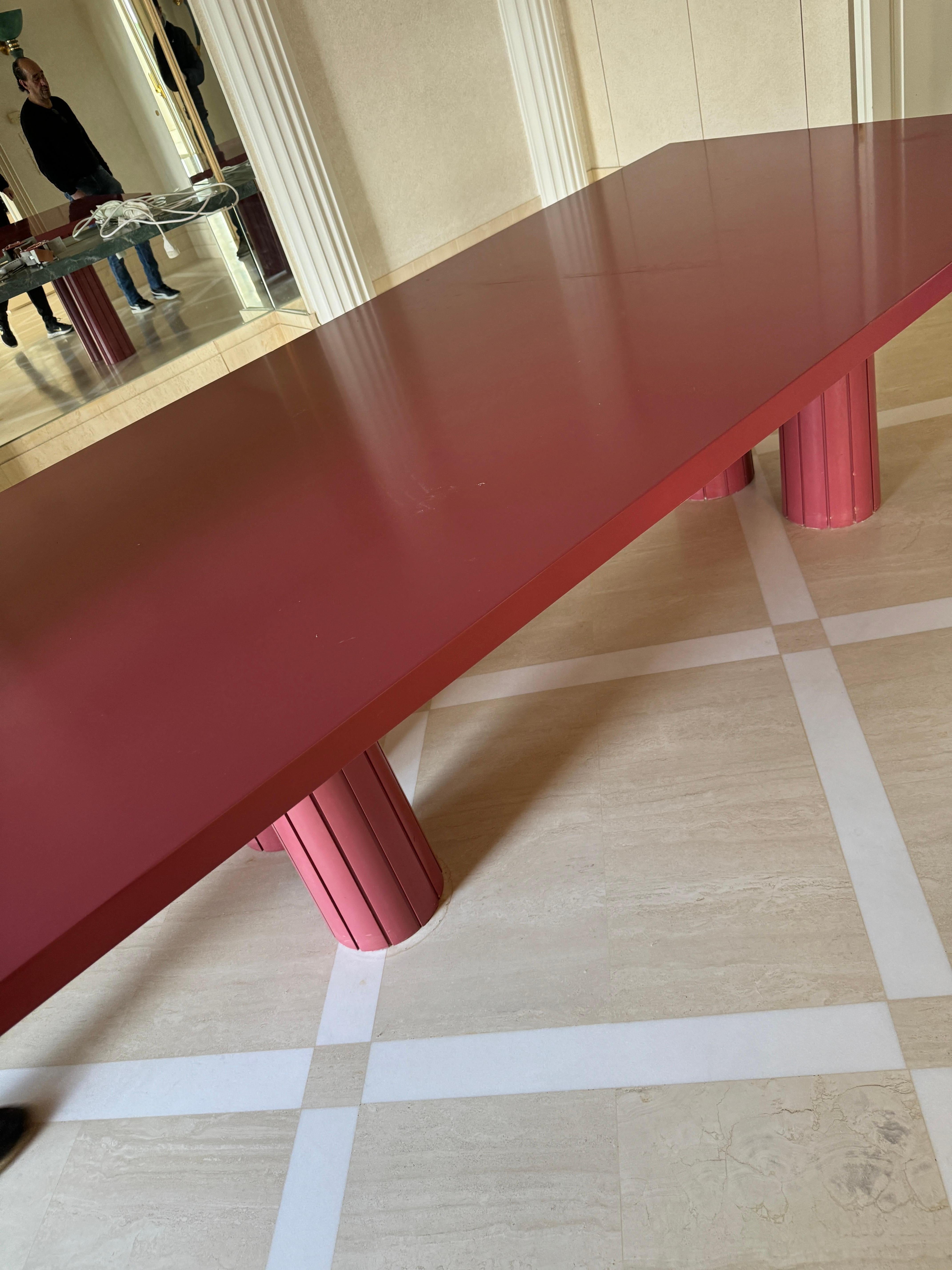 Table Contemporaine Design Année 80 Style Menphis Bon état - En vente à Nice, FR