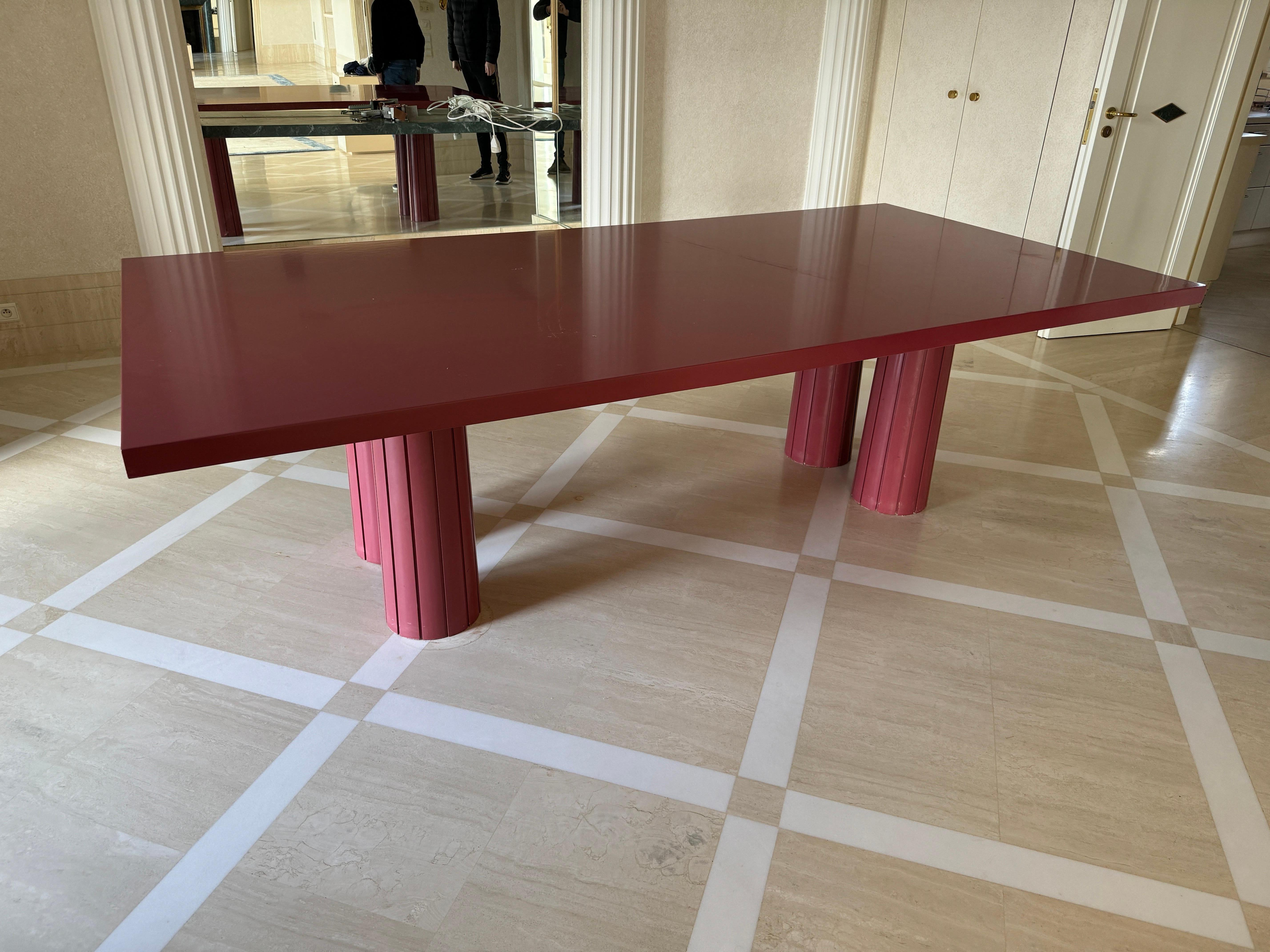 Fin du 20e siècle Table Contemporaine Design Année 80 Style Menphis en vente