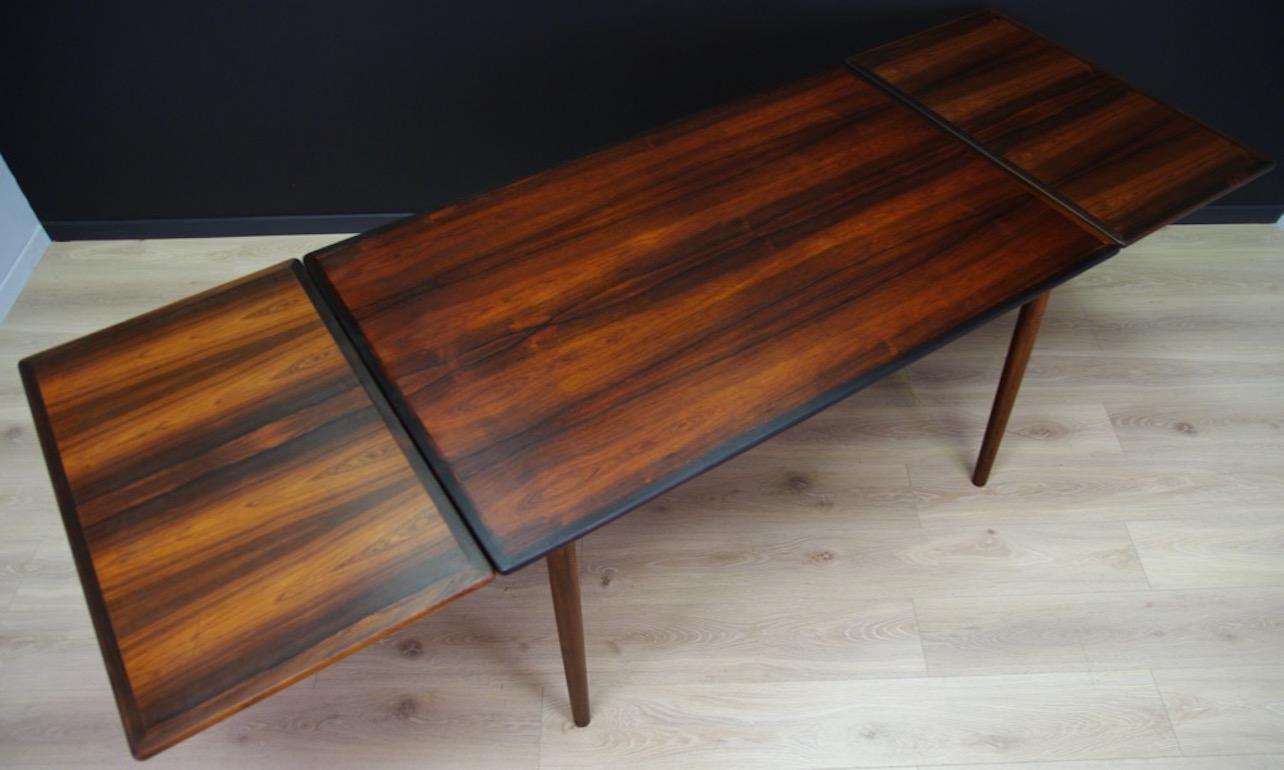Table Danish Design Retro 1960-1970 Rosewood Vintage 5