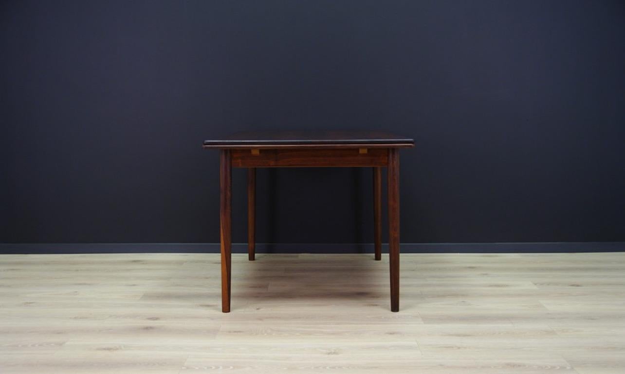 Table Danish Design Retro 1960-1970 Rosewood Vintage 7