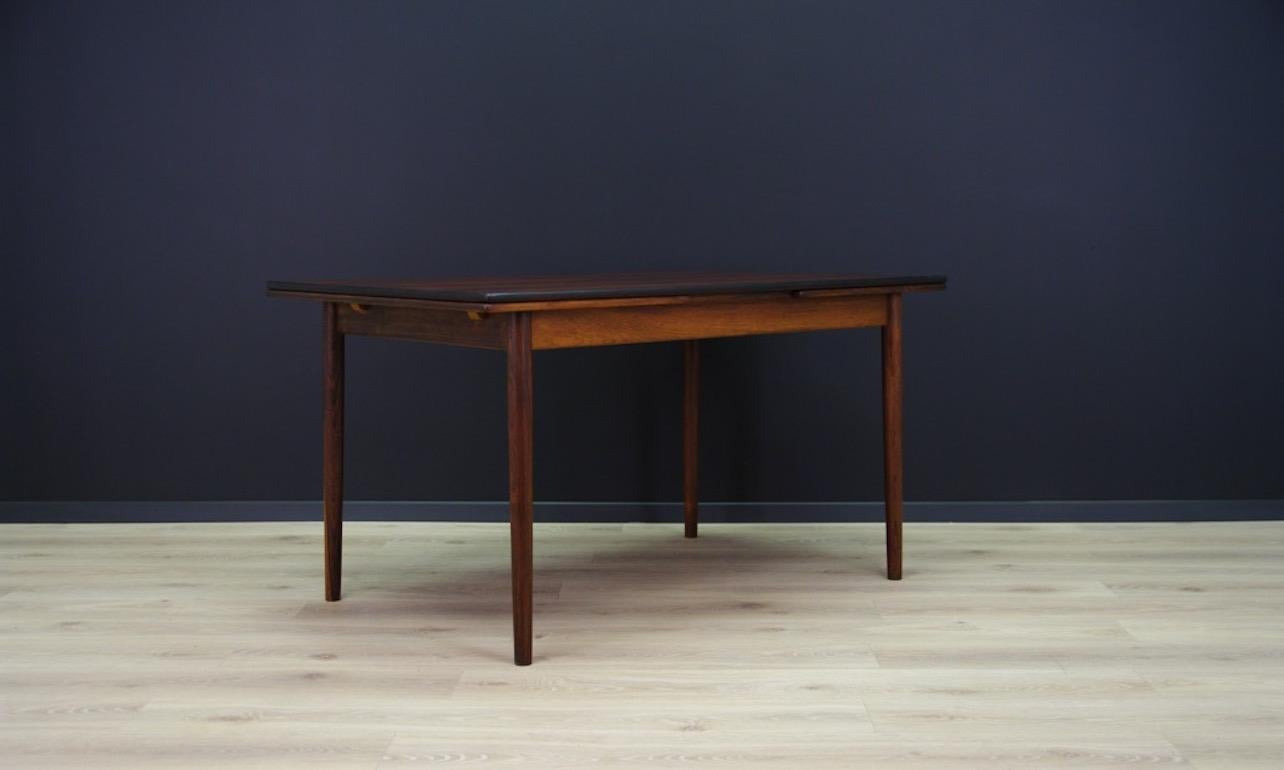 Mid-Century Modern Table Danish Design Retro 1960-1970 Rosewood Vintage