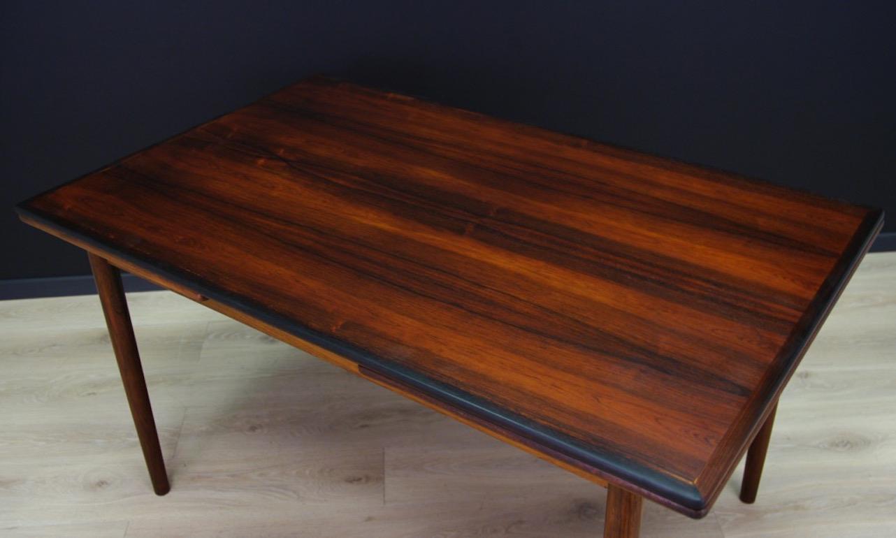 Table Danish Design Retro 1960-1970 Rosewood Vintage 2