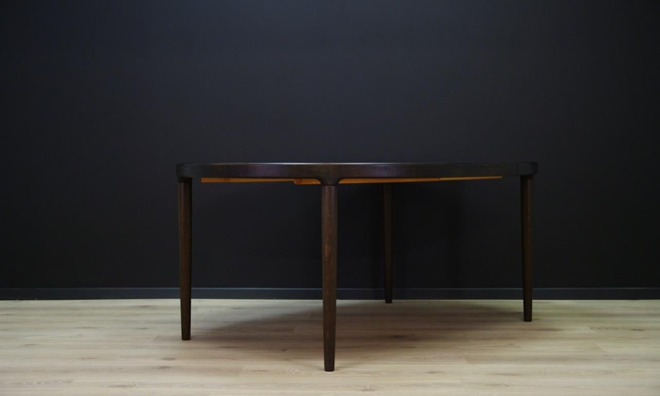Oak Table Danish Design Retro Vintage