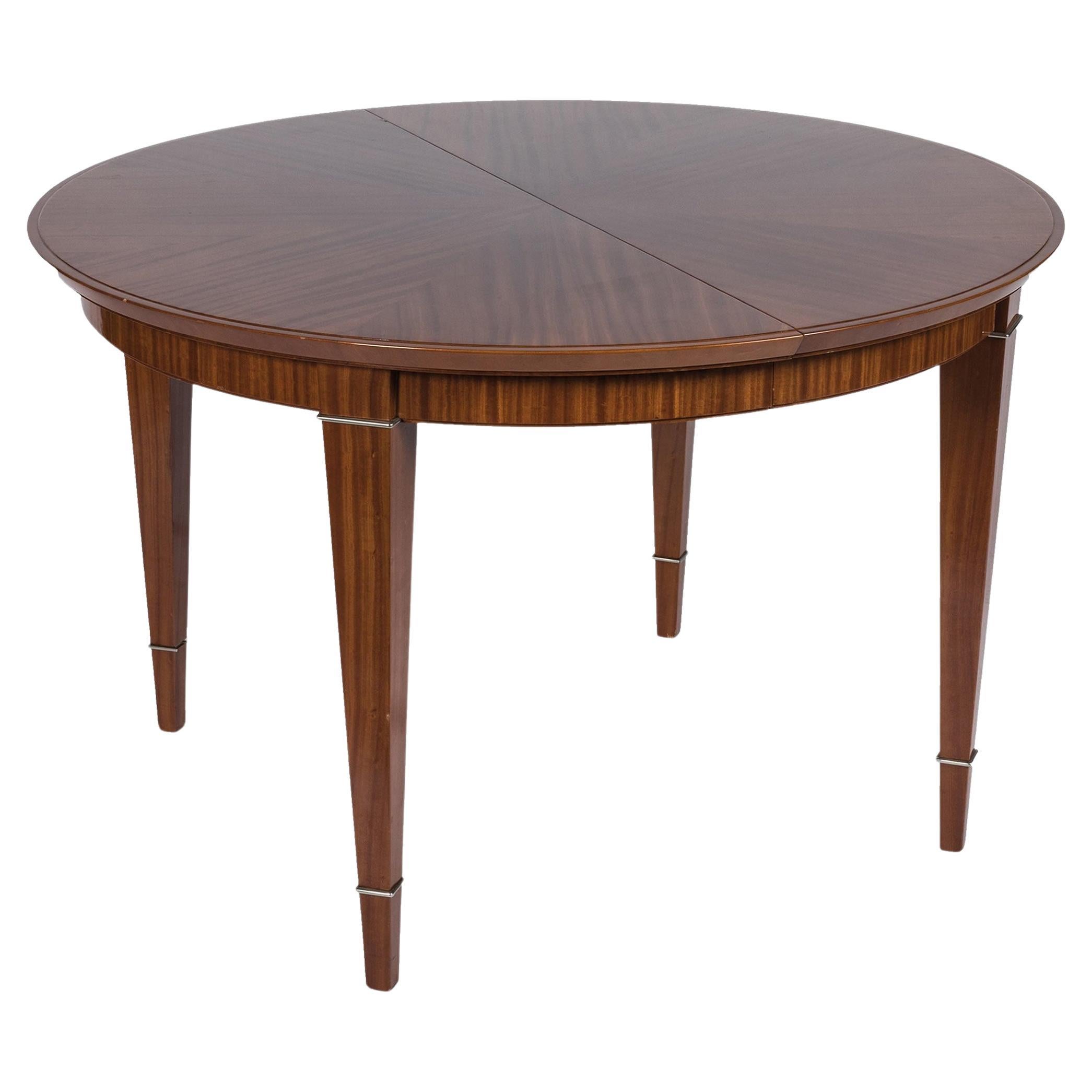 Table dans le goût de Jacques Adnet, art déco For Sale