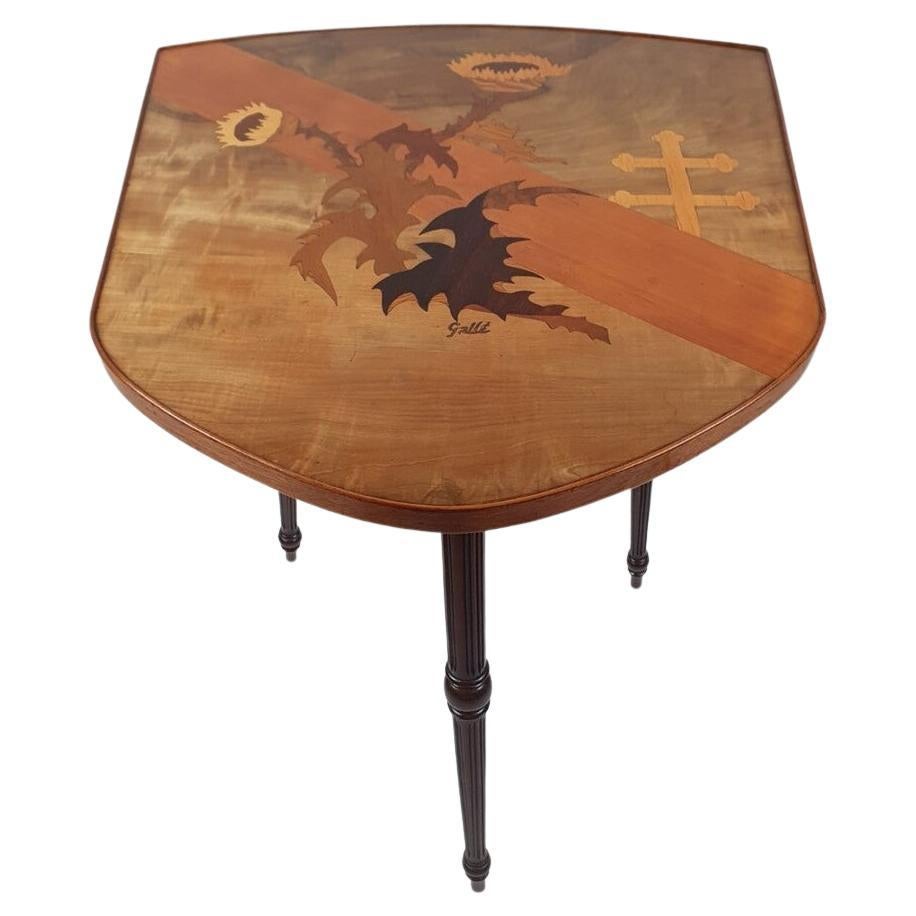 Table d
appoint Gallé For Sale