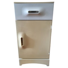 Table d'appoint ou commode design Marc Held pour Prisunic France Space Age 1960