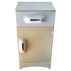 Table d'appoint ou commode design Marc Held pour Prisunic France Space Age 1960