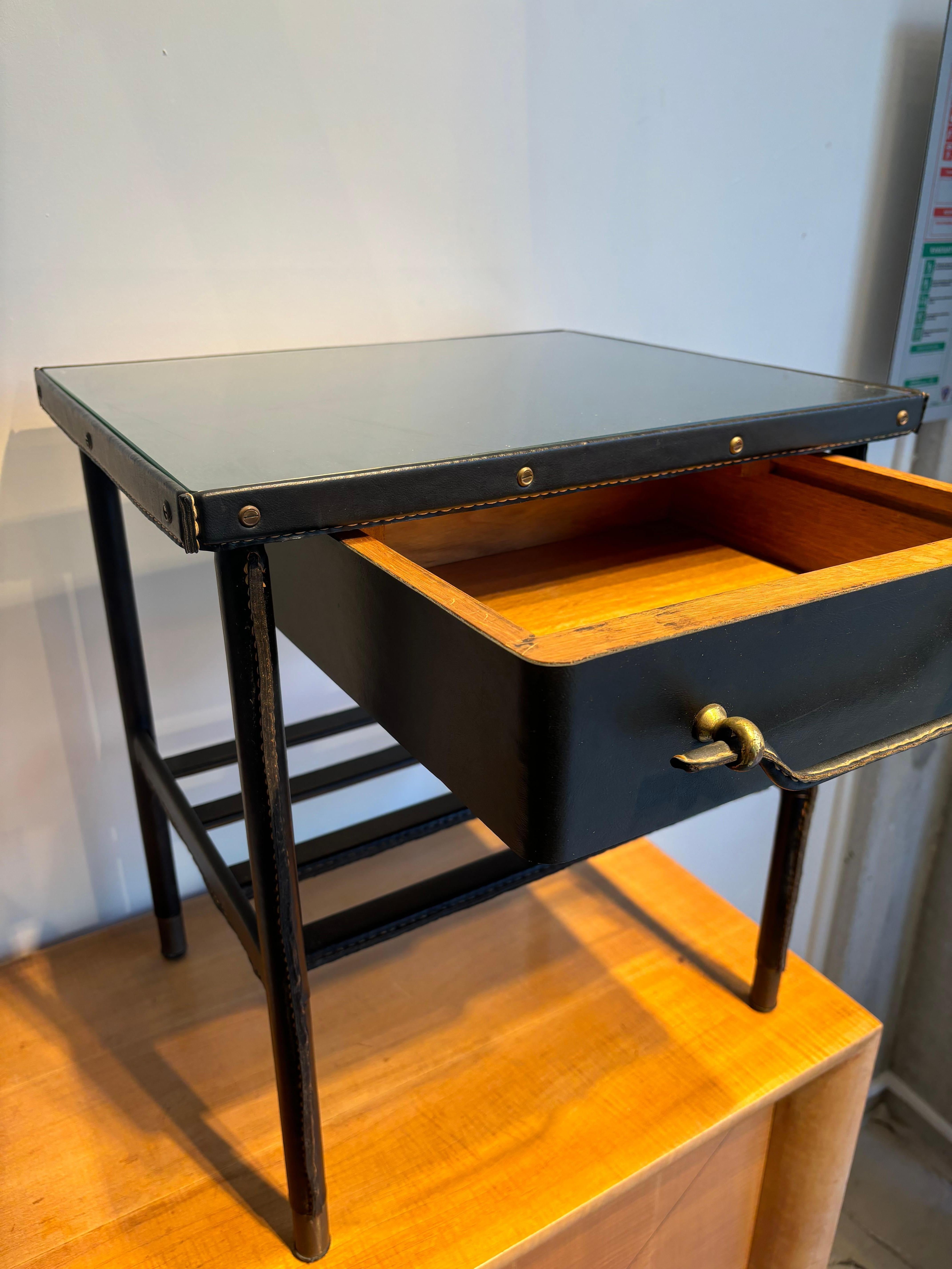 Table d’appoint par Jacques Adnet For Sale 1