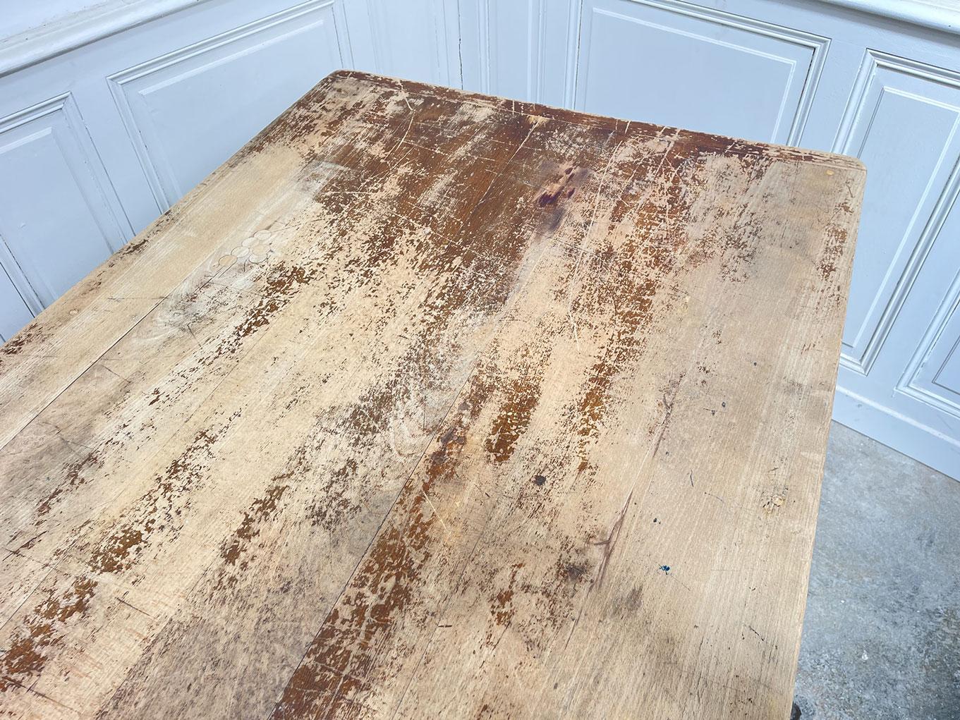 Table de ferme des années 1920 principios del siglo XX en venta