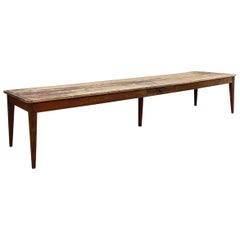 Table de ferme des années 1920