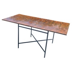 Table de jeu et table à système moderniste art déco vers 1930