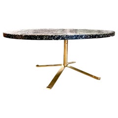 French 20th Century by Pierre Giraudon Fractal Resin Dining Table 