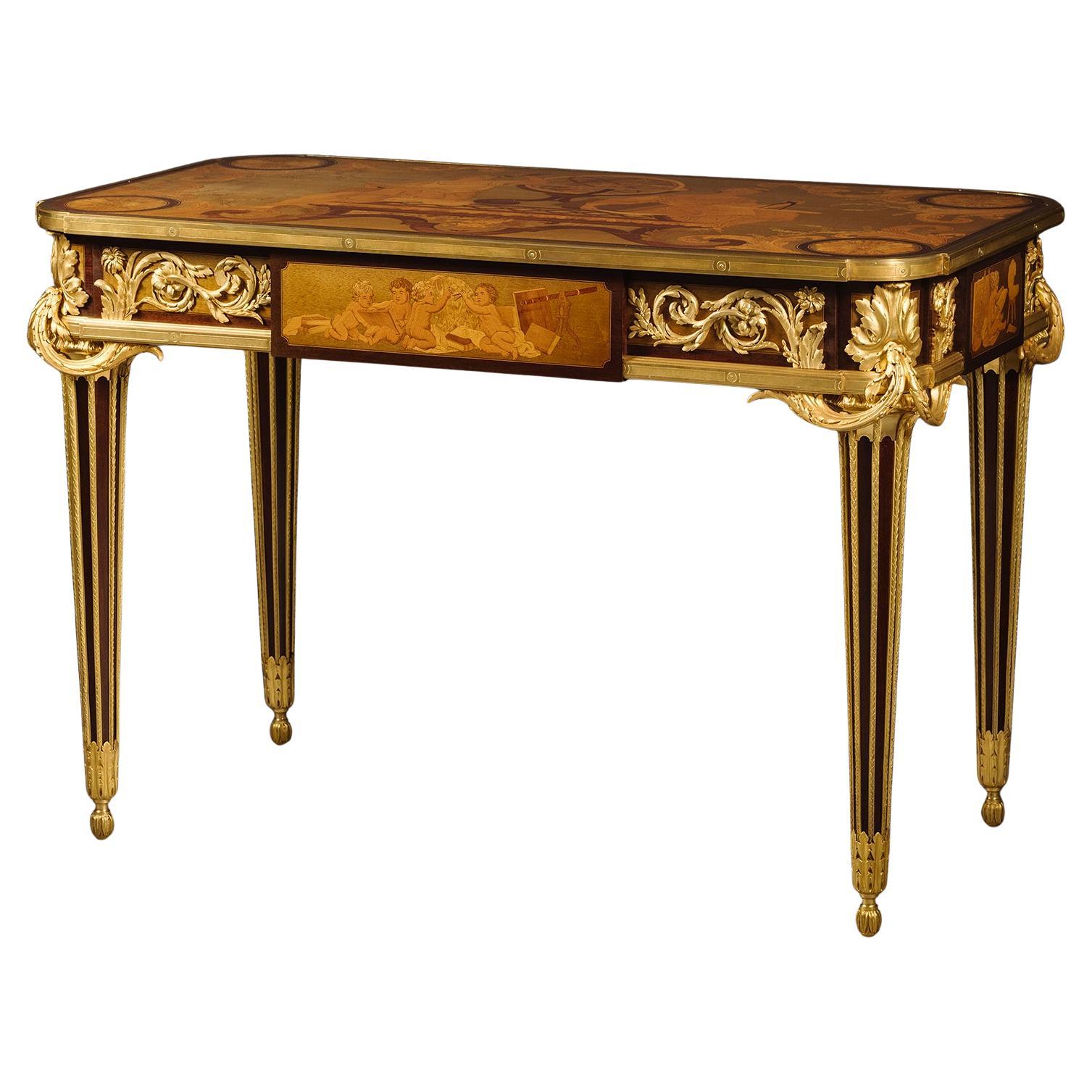 ‘Table des Muses’ - A Fine Louis XVI Style Centre Table, By François Linke