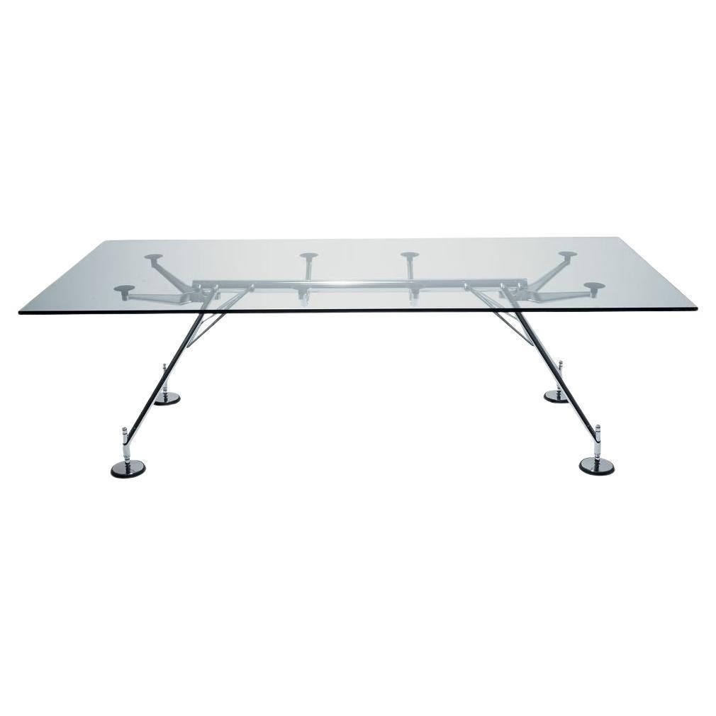 Tavolo Design/One Sir Norman Foster par Tecno Italie Mid Century