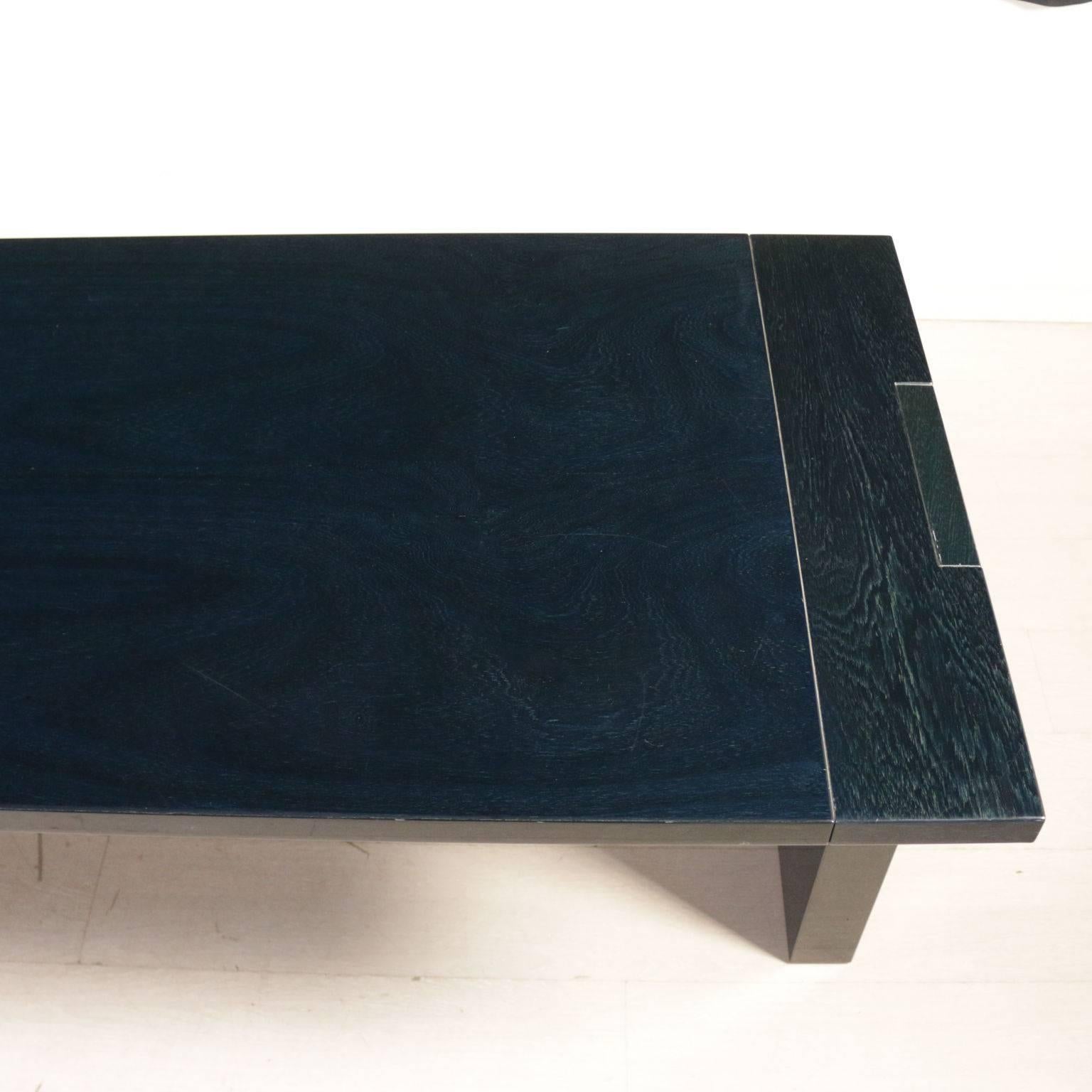 Table Designed by Carlo Scarpa Durmast Veneer Vintage, Italy, 1980s 3