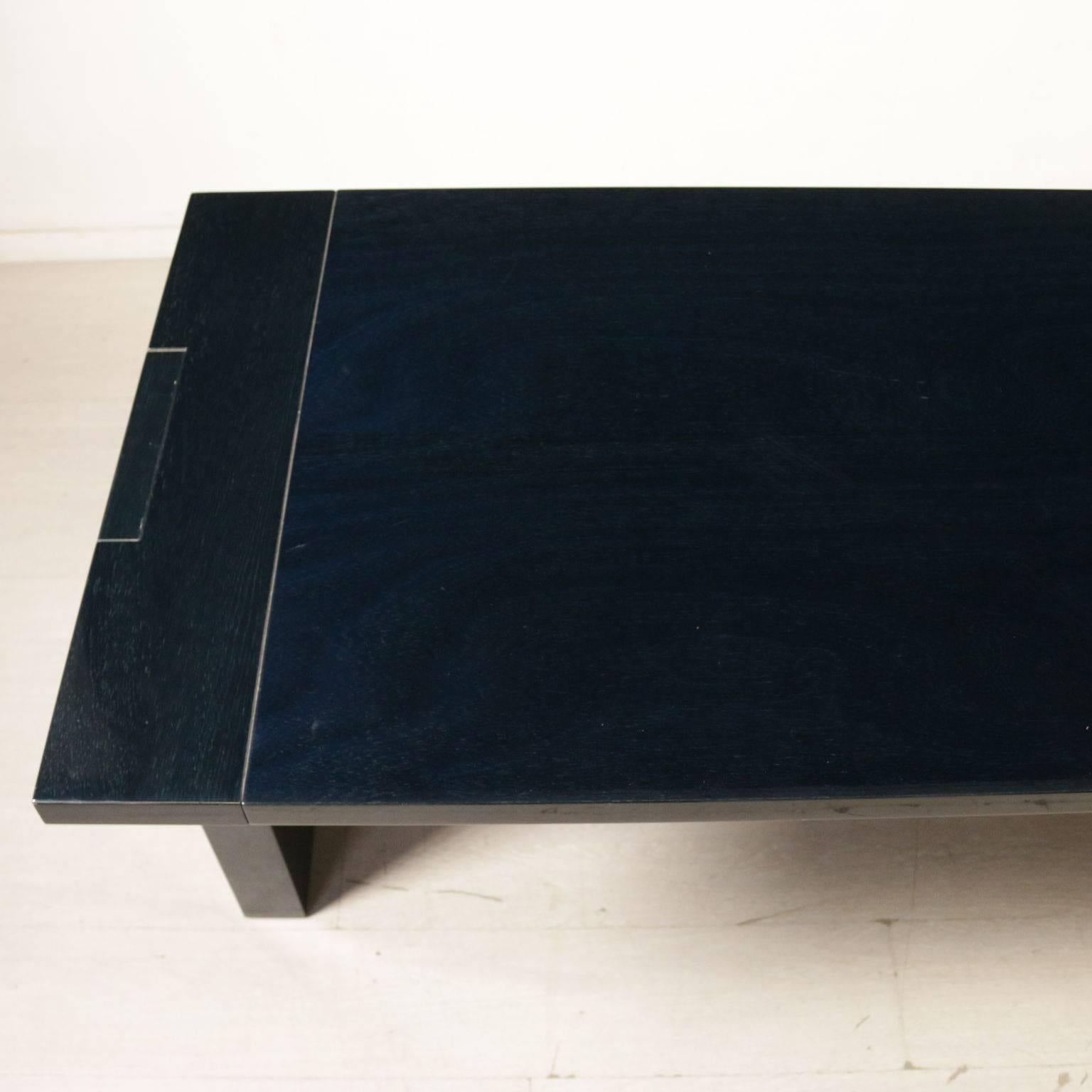 Table Designed by Carlo Scarpa Durmast Veneer Vintage, Italy, 1980s 1