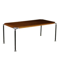 Table Designed by Ico Parisi for MIM Teak Veneer Vintage, Italy, 1960s-1970s