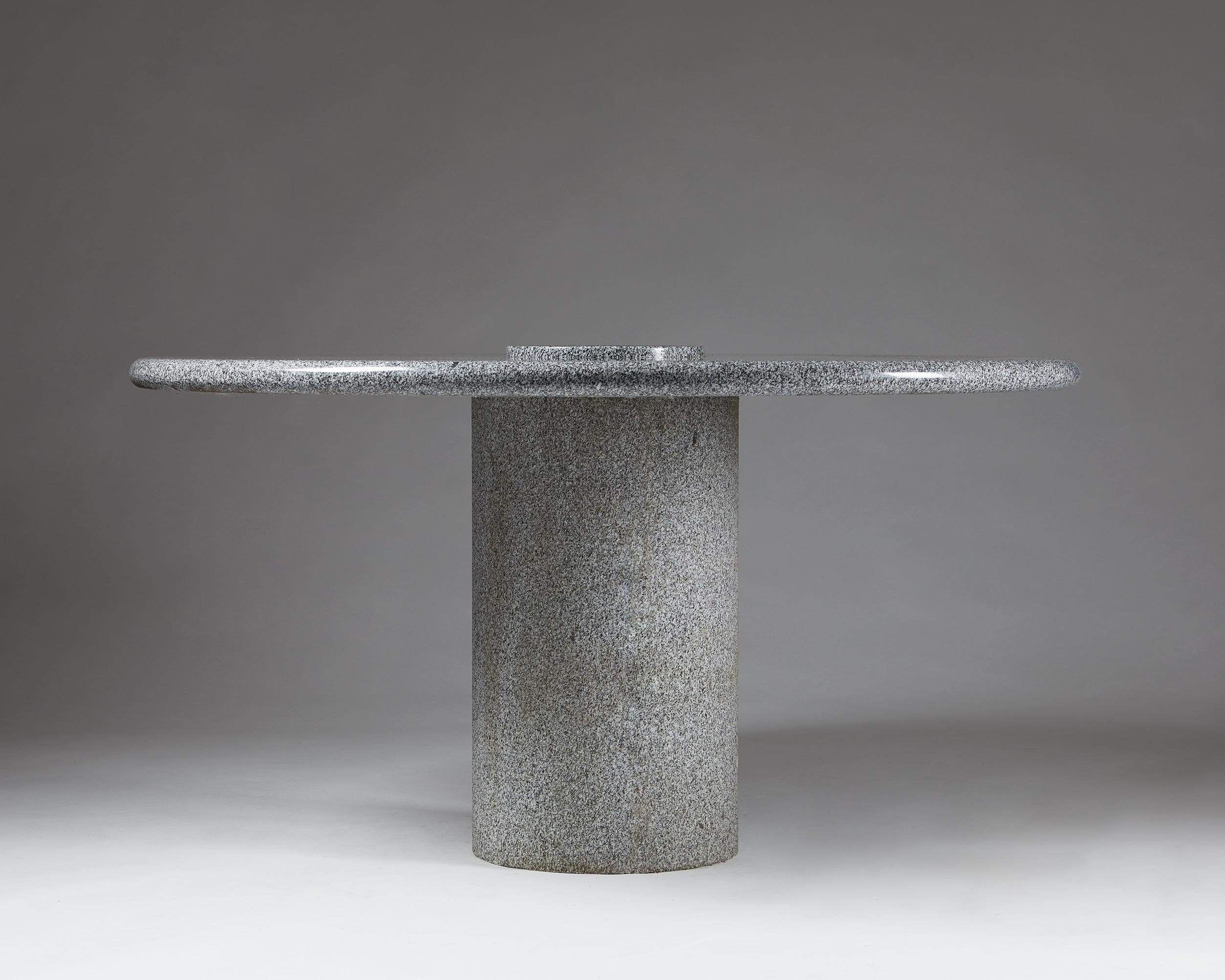 Scandinavian Modern Table Designed by Jörgen Haugen Sörensen, Denmark, 1980s