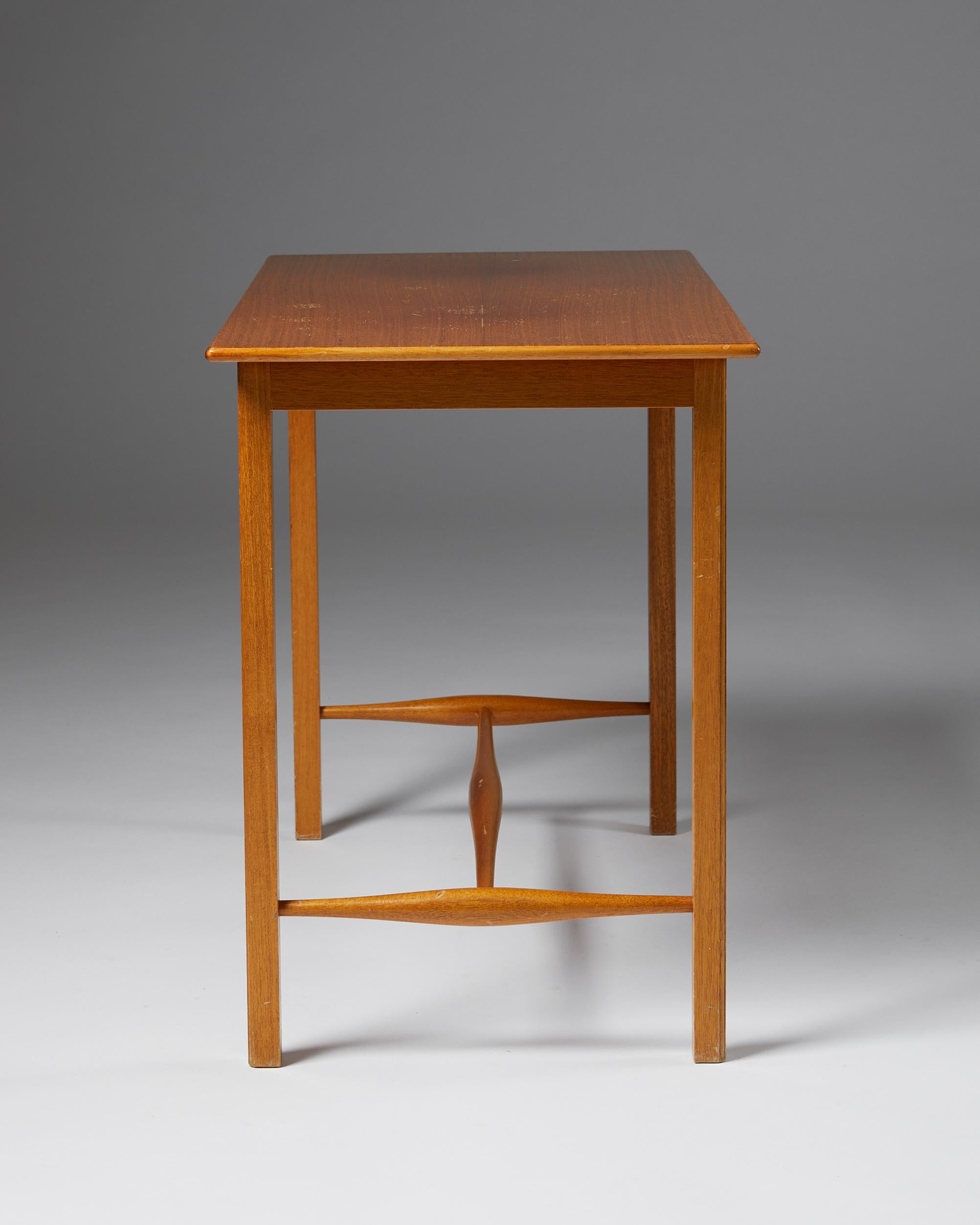 Table Designed by Josef Frank for Svenskt Tenn, Sweden, 1950s In Good Condition In Stockholm, SE
