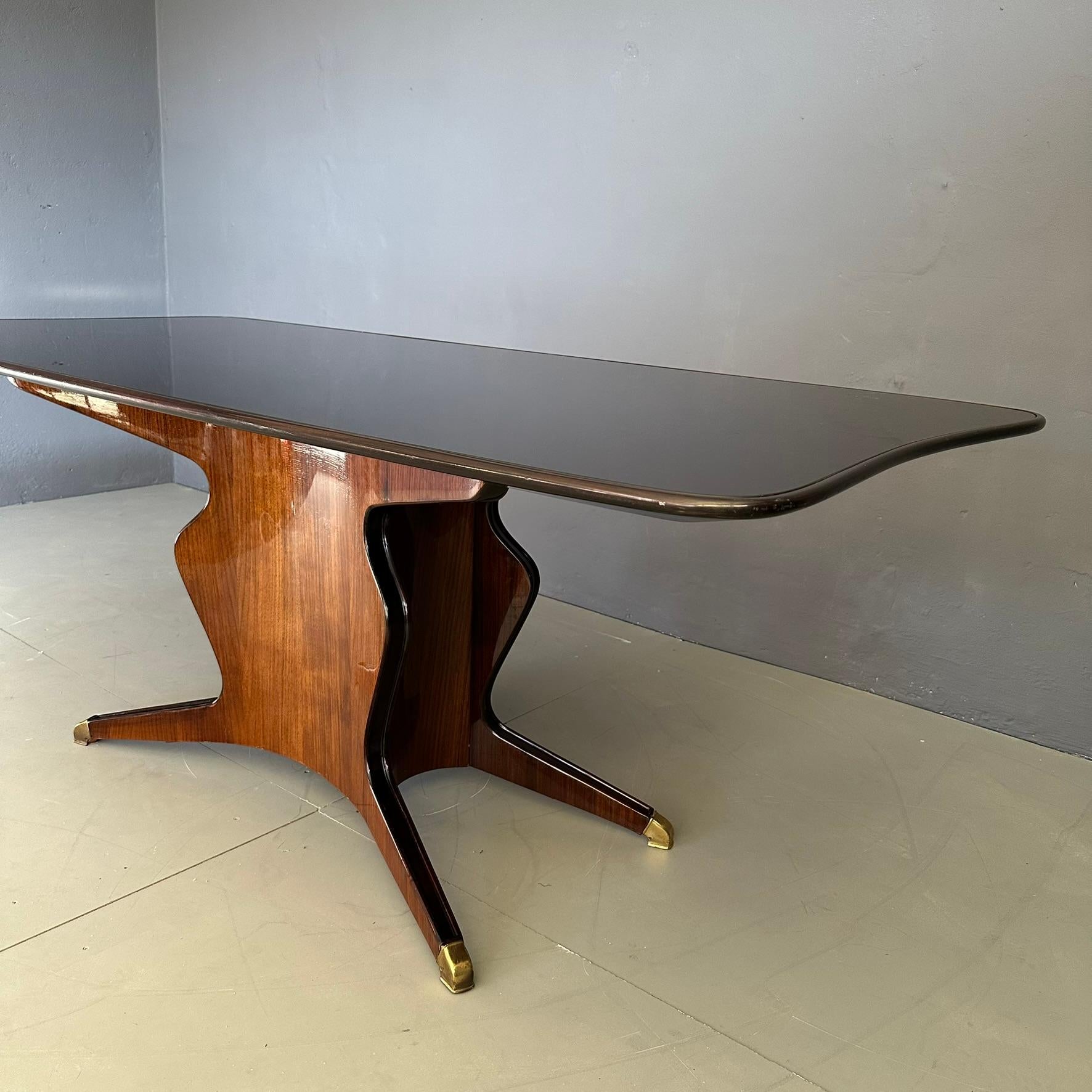 Von Osvaldo Borsani entworfener Tisch, hergestellt von Fossati Attilio&Arturo von  1950 im Angebot 3