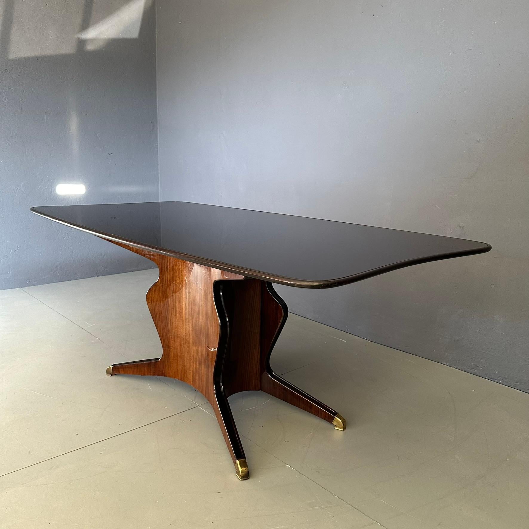 Italian Table designed by Osvaldo Borsani, produced by Fossati Attilio&Arturo from  1950 For Sale