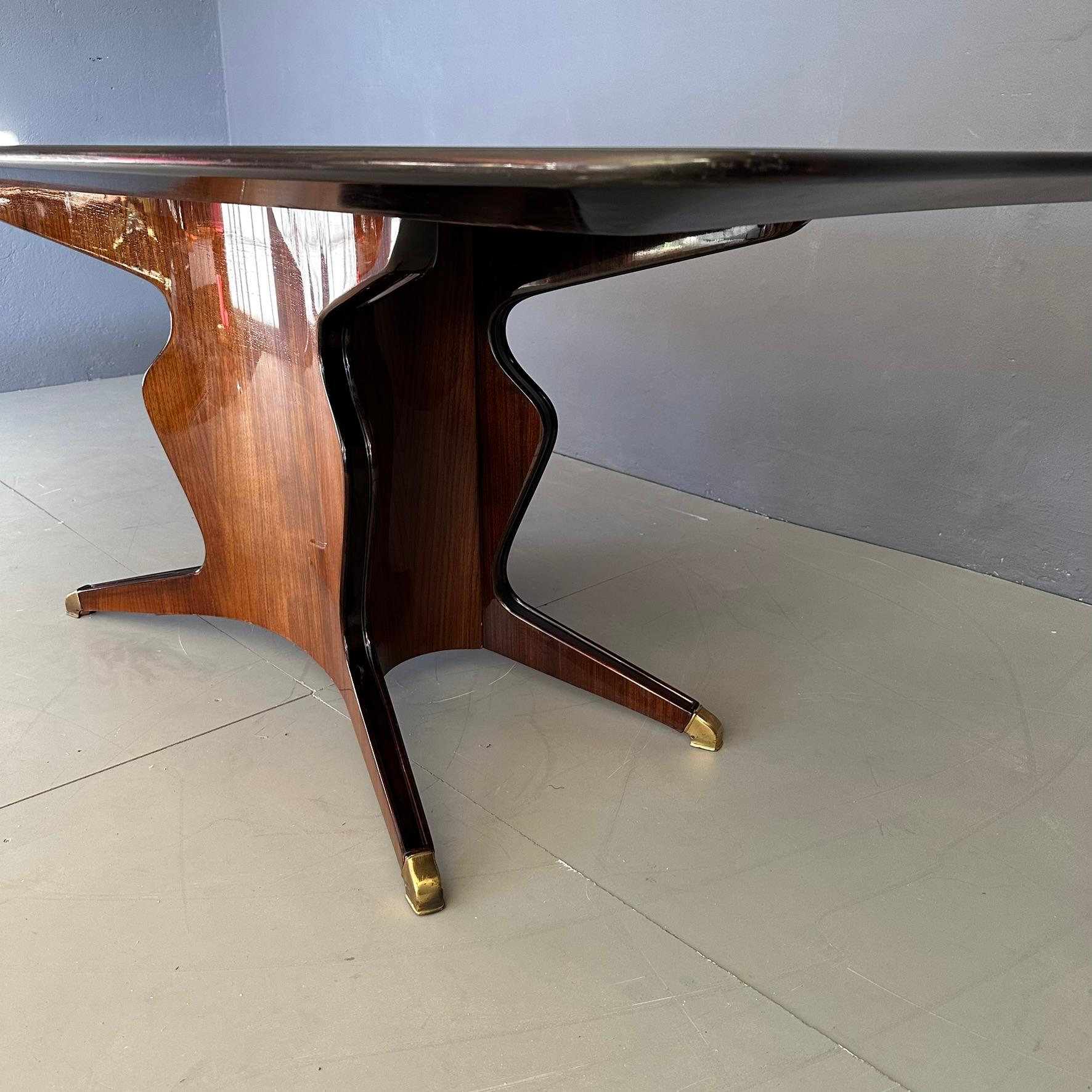 Mid-20th Century Table designed by Osvaldo Borsani, produced by Fossati Attilio&Arturo from  1950 For Sale