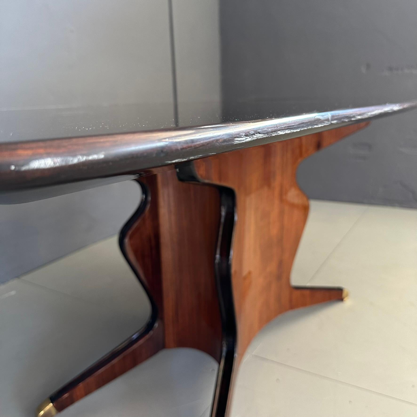 Table designed by Osvaldo Borsani, produced by Fossati Attilio&Arturo from  1950 For Sale 1