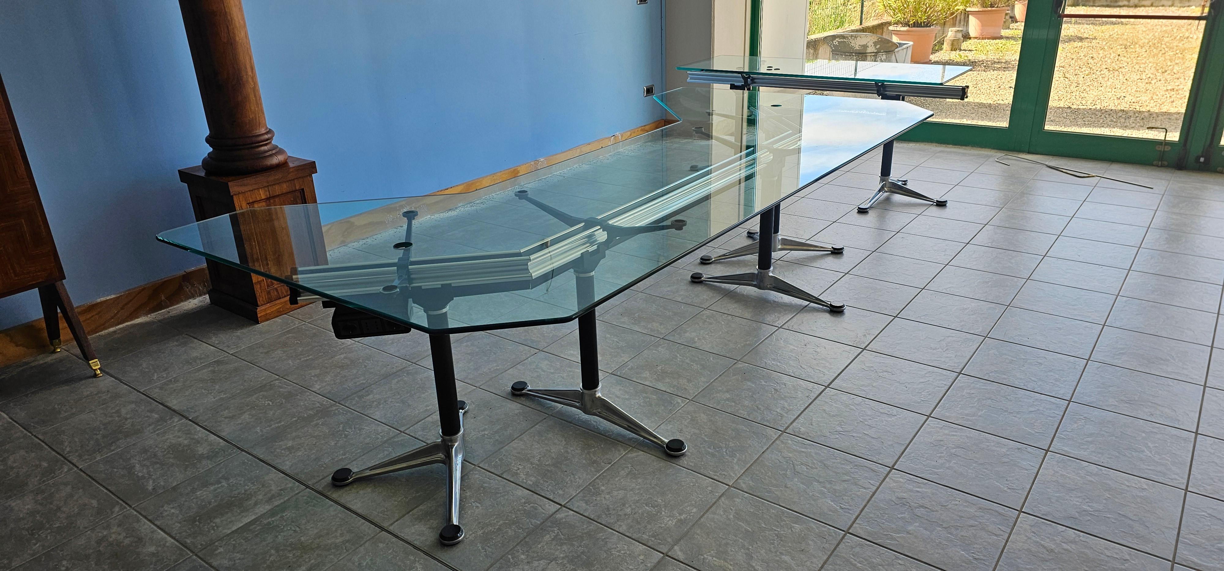 Table Desk Burdick Group System designed by Bruce Burdick for ICF For Sale 9