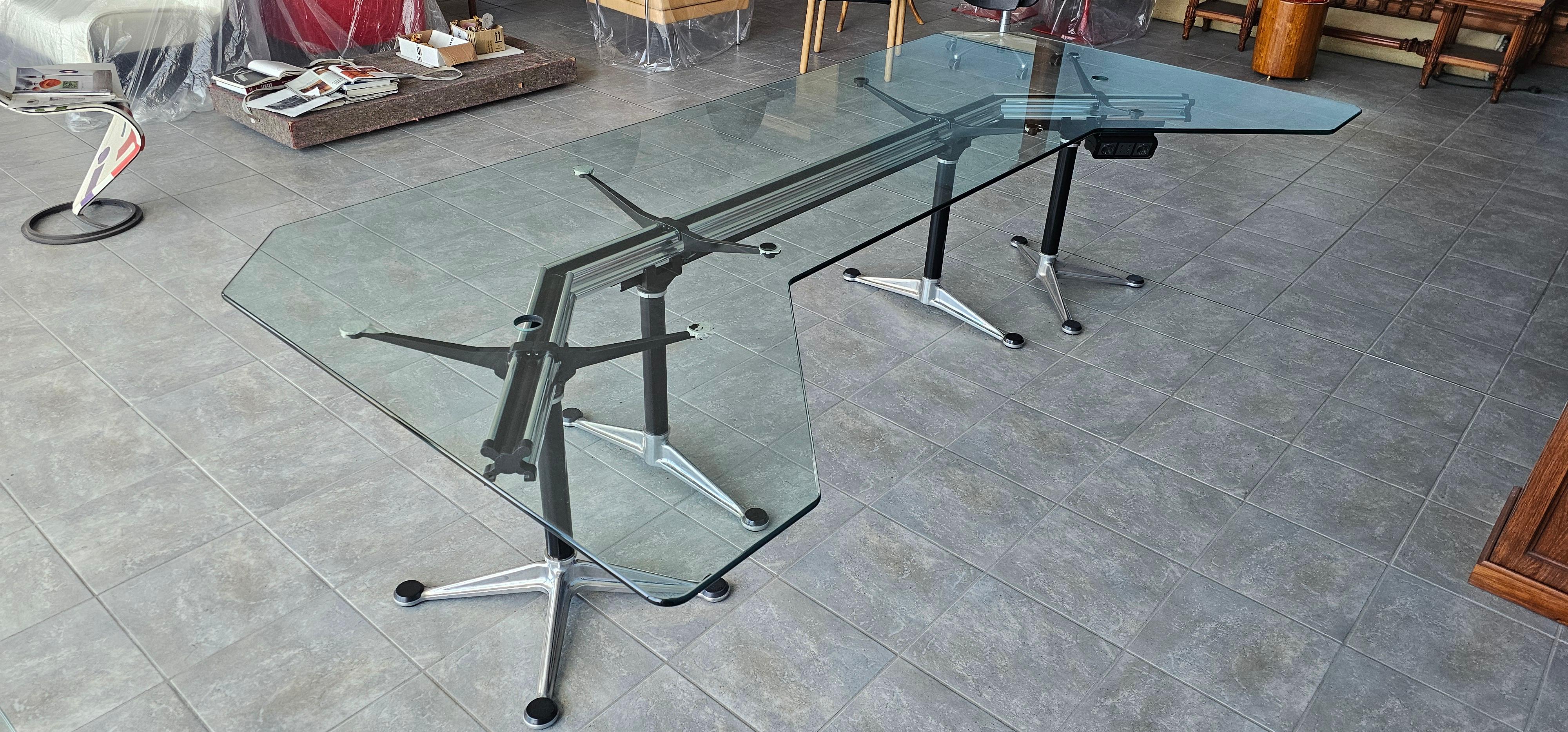 Table Desk Burdick Group System designed by Bruce Burdick for ICF For Sale 11