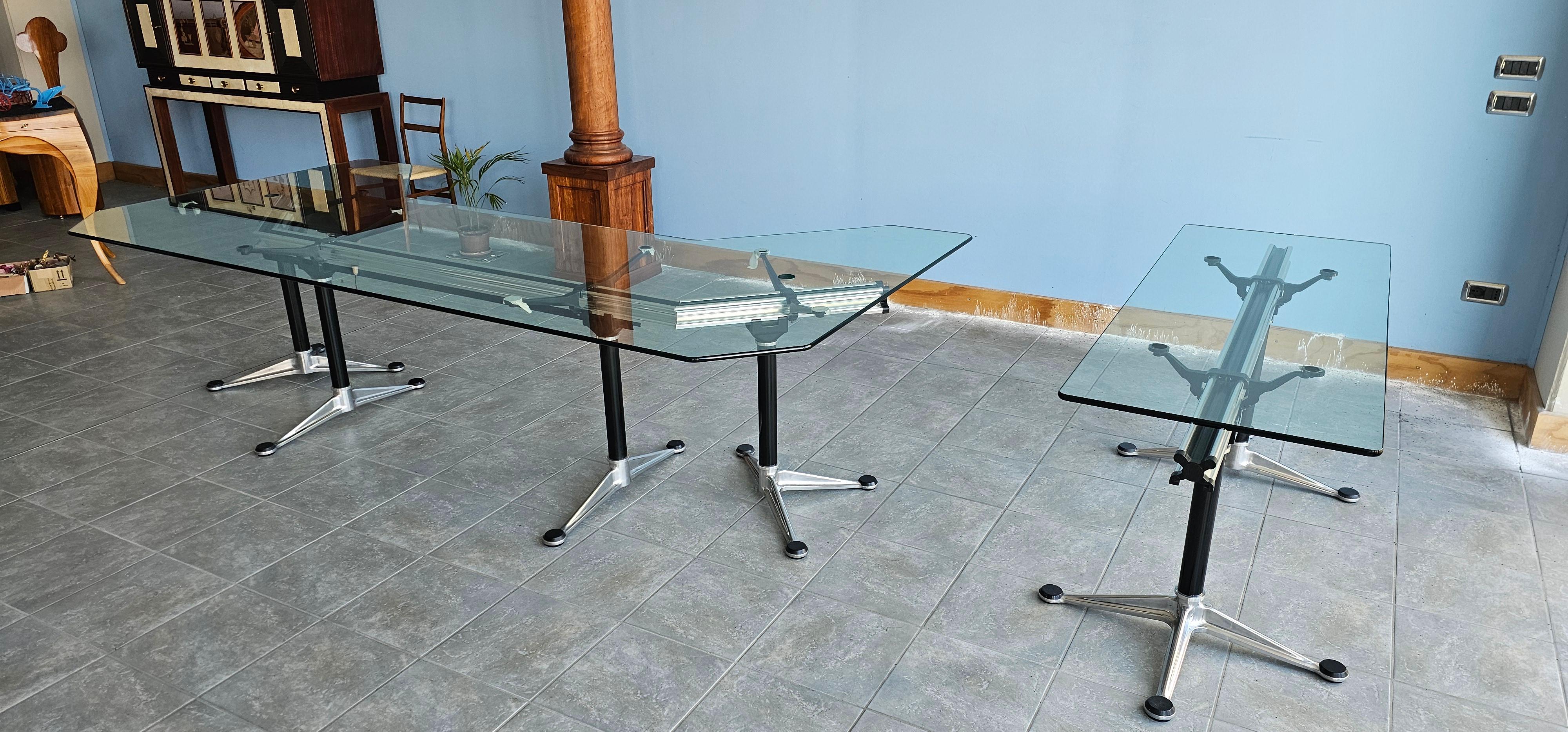 Table Desk Burdick Group System designed by Bruce Burdick for ICF In Good Condition For Sale In Traversetolo, IT