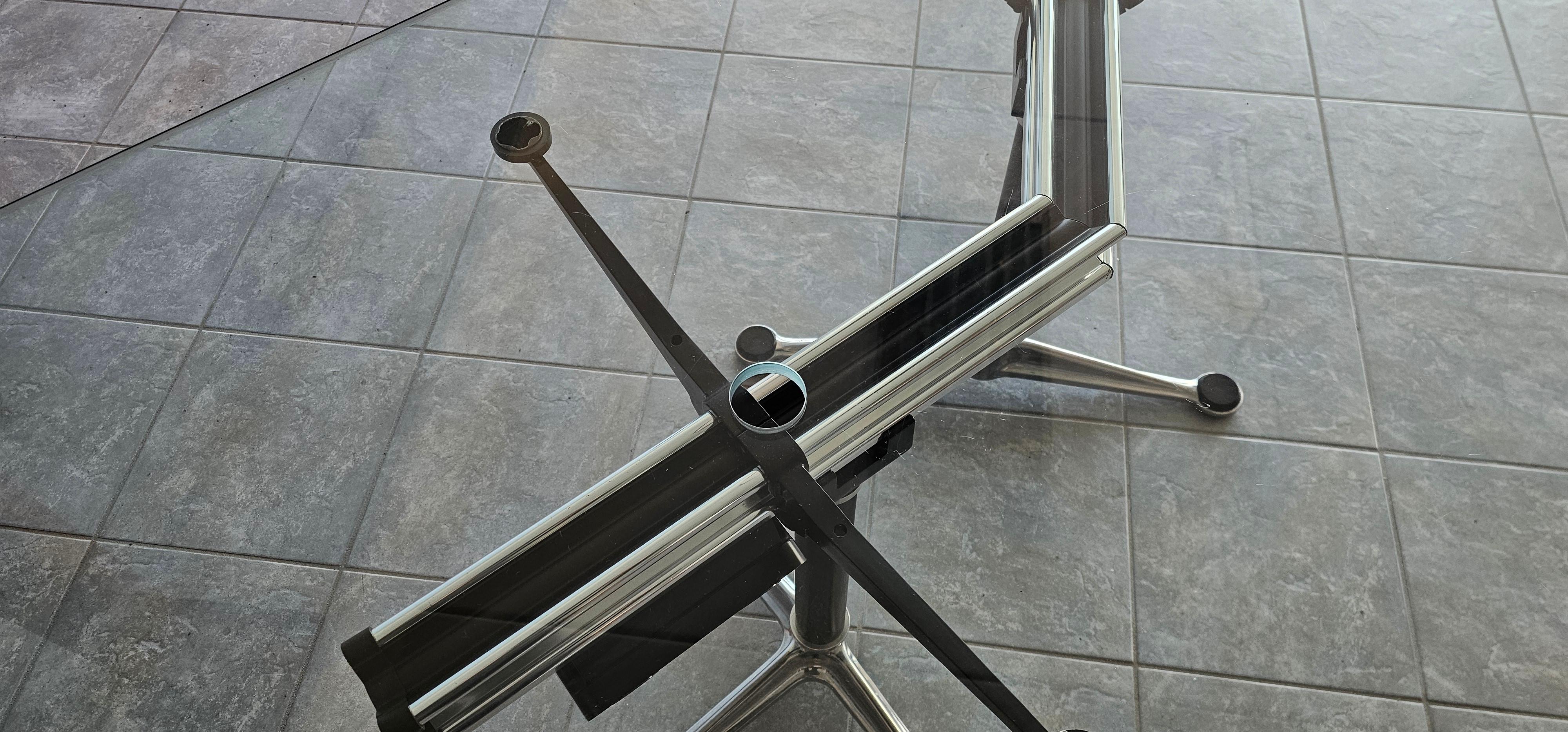Steel Table Desk Burdick Group System designed by Bruce Burdick for ICF For Sale