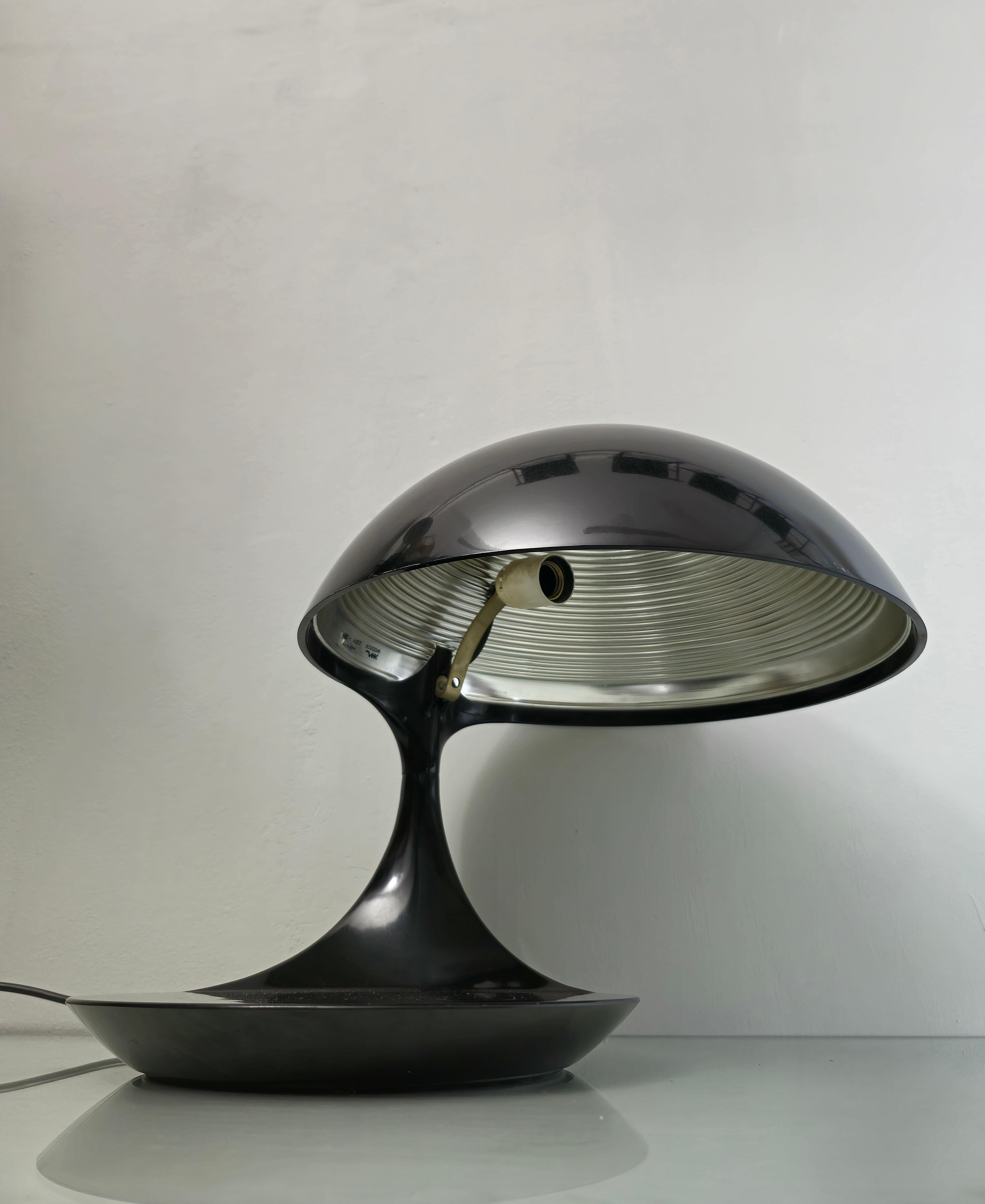Table Desk Lamp Elio Martinelli Mod. Cobra 629 Midcentury Modern Italy 1960s 3