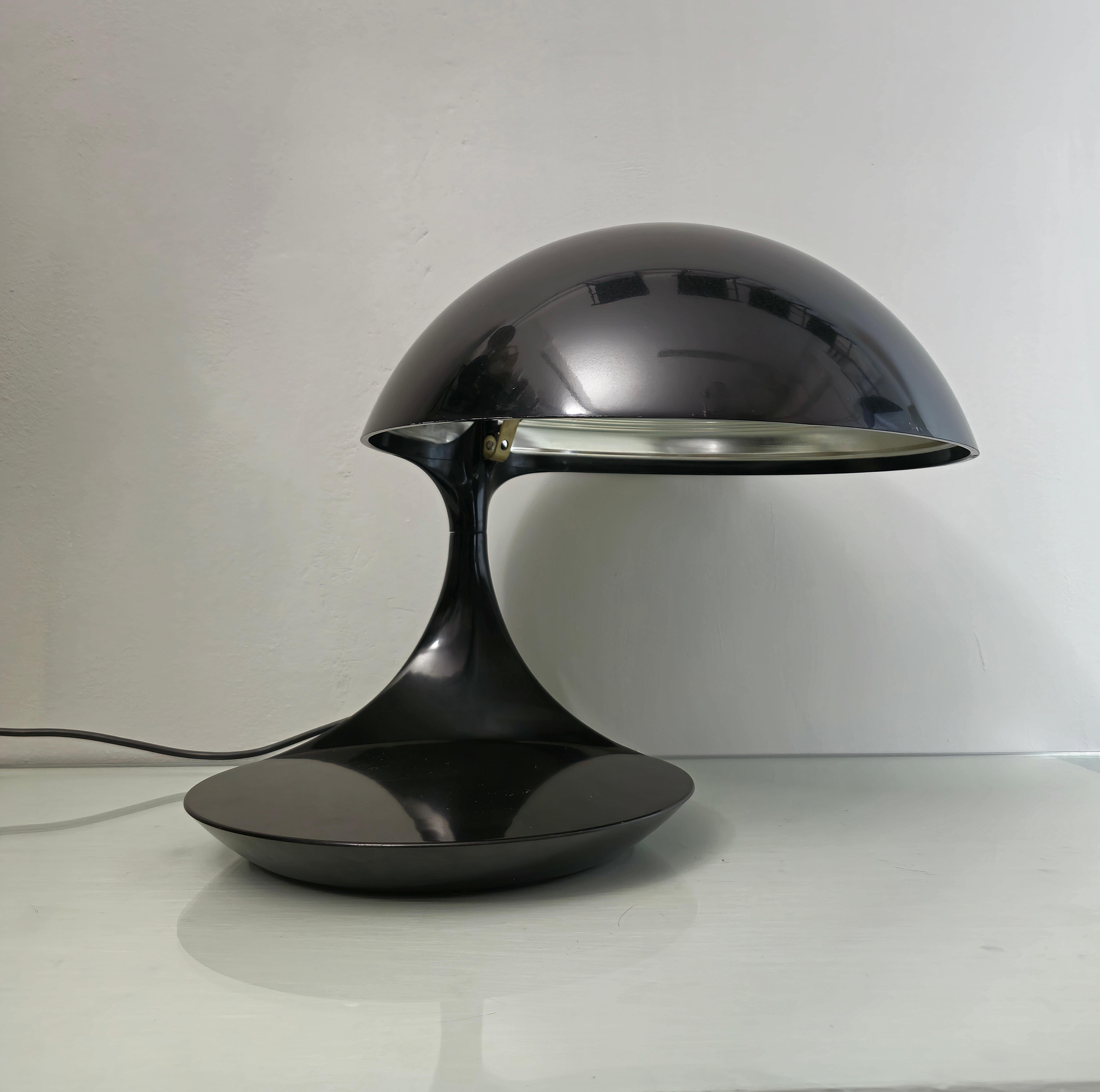 Tisch-Schreibtischlampe Elio Martinelli Mod. Cobra 629 Midcentury Modern Italien 1960er Jahre (Moderne der Mitte des Jahrhunderts)