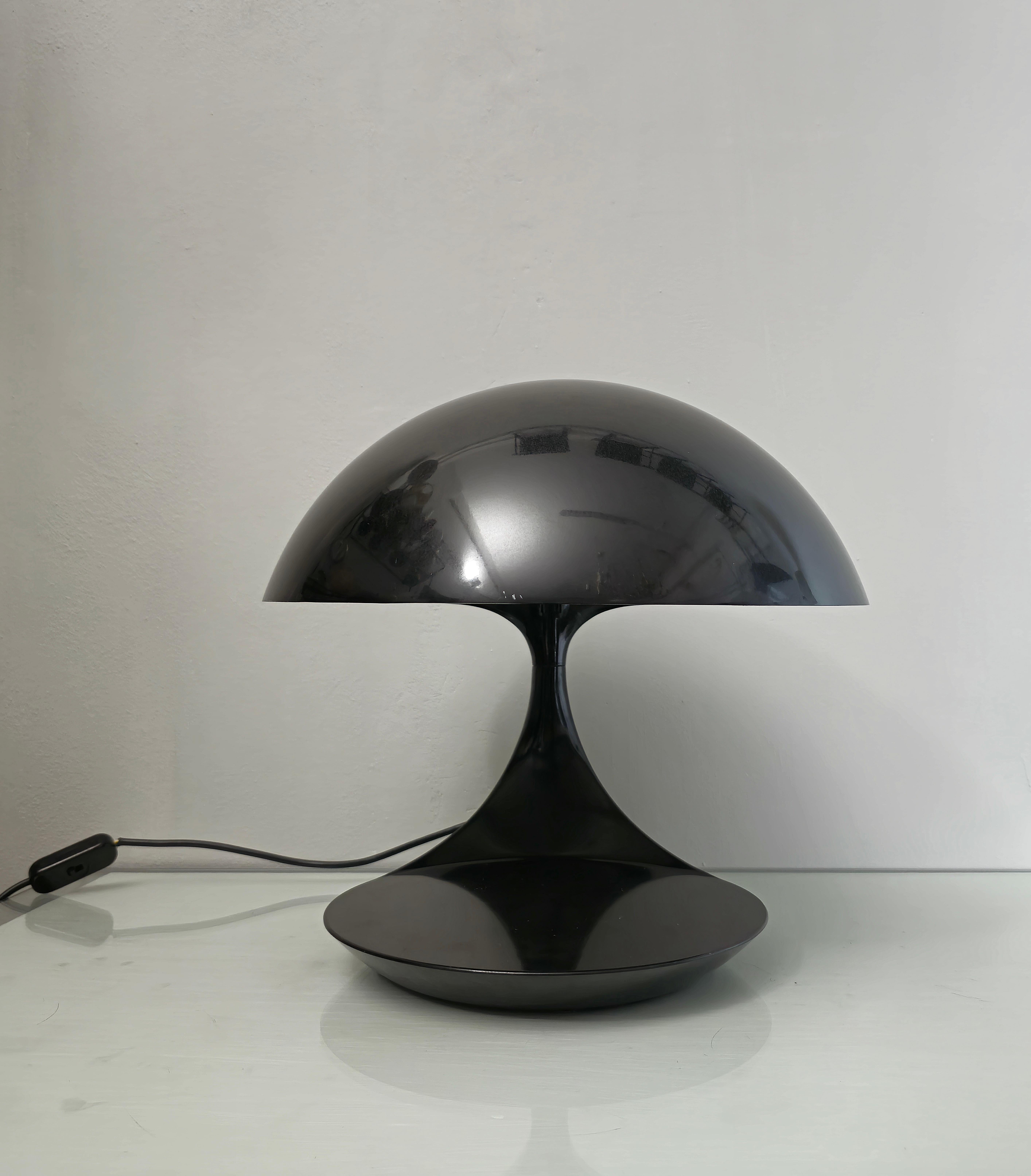 Table Desk Lamp Elio Martinelli Mod. Cobra 629 Midcentury Modern Italy 1960s 1
