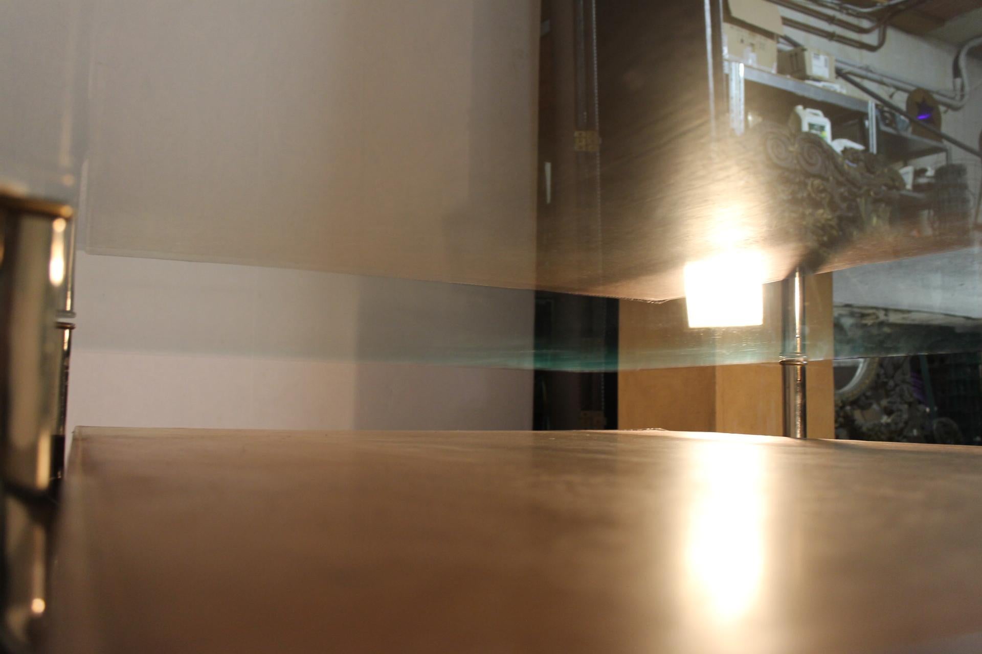 Table 'Diesis' B&B Italia, Leather Coffee Table by Antonio Citterio 4