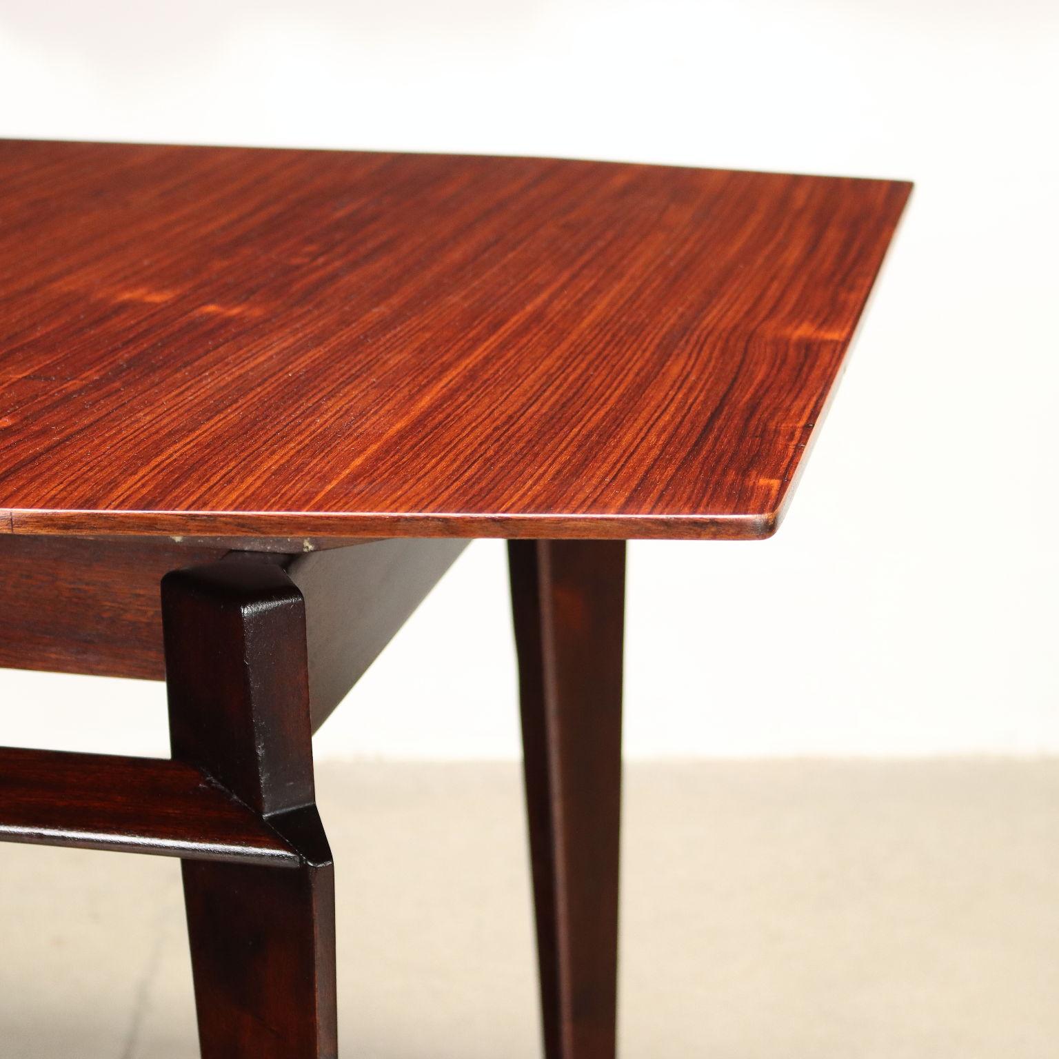 Stained Table E. Palutari Dassi Beech, Italy, 1960s