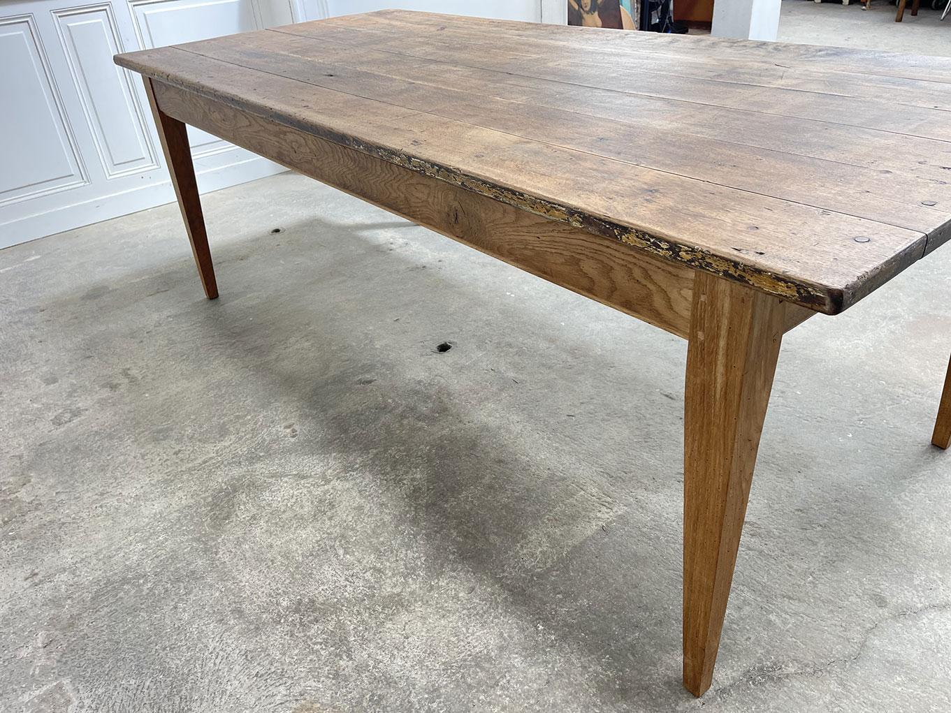 Table en chêne Sallanches, 1900 en venta 2