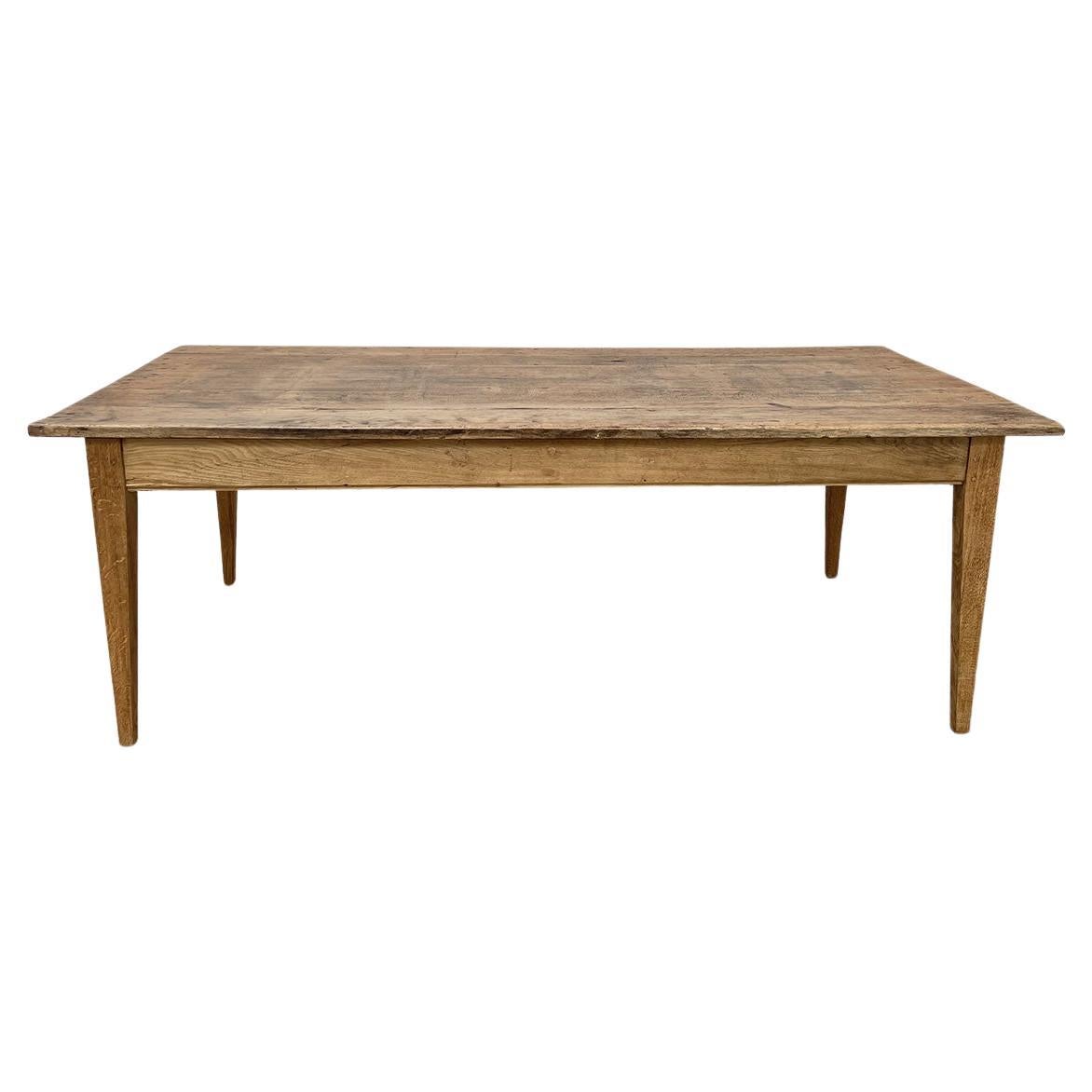 Table en chêne Sallanches, 1900