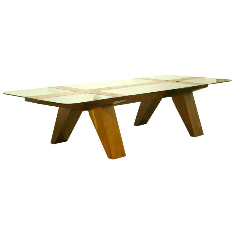 Table, Espalhada Mesa de Jantar, Zanini de Zanine For Sale