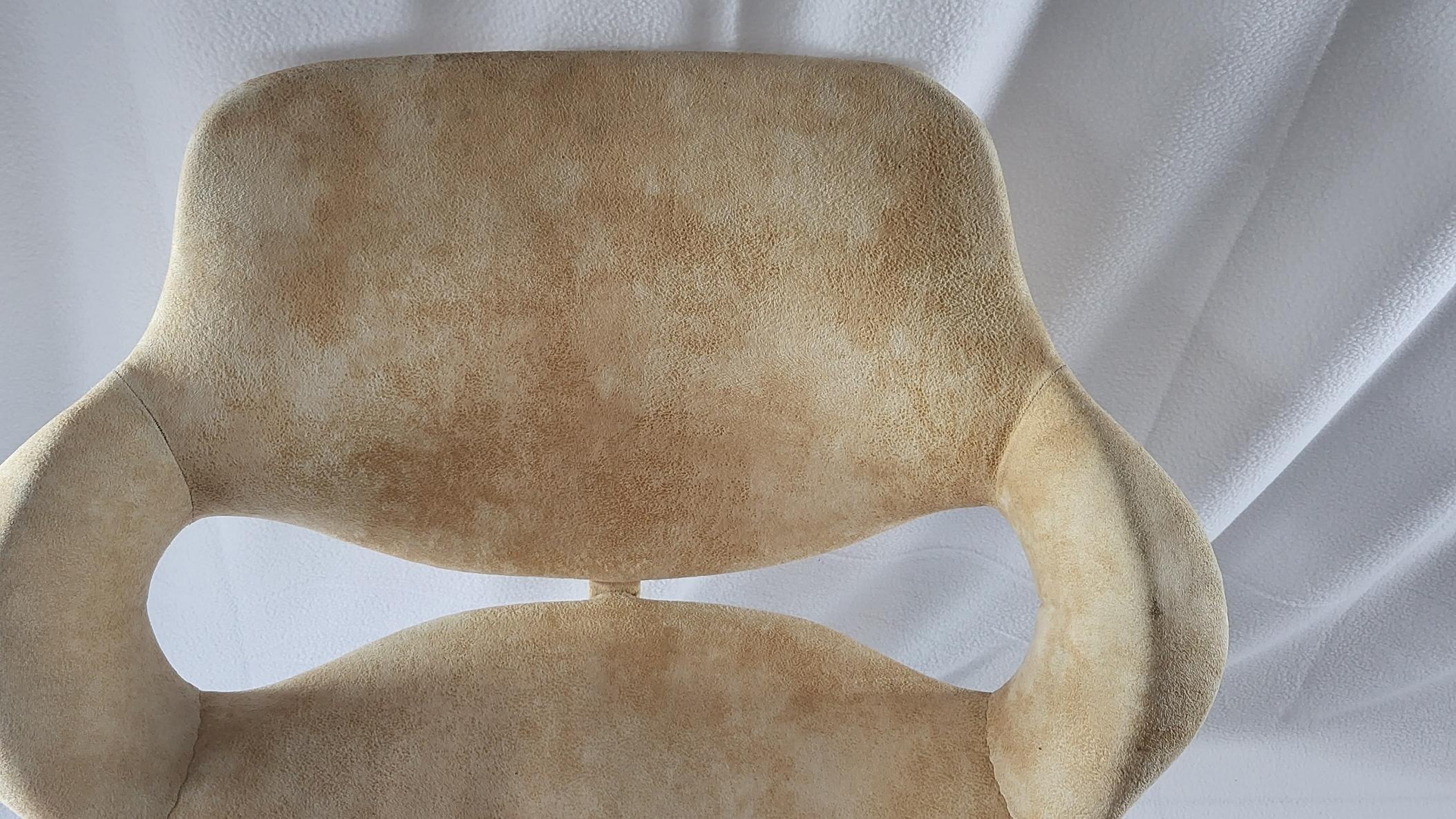 Space Age Table et Chaises Boris Tabacoff France 1970 Vintage (Set de 5 pièces) For Sale