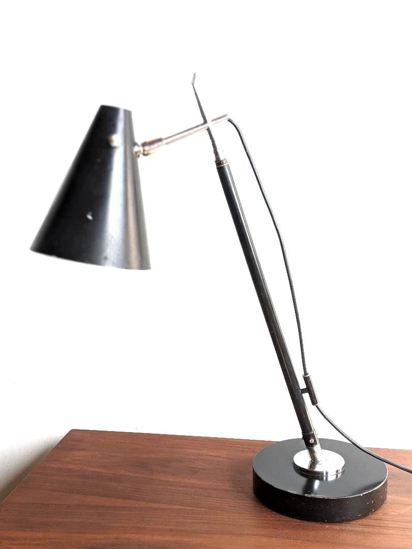 Table / Floor Lamp by Giuseppe Ostuni, circa 1955 In Good Condition For Sale In Providence, RI