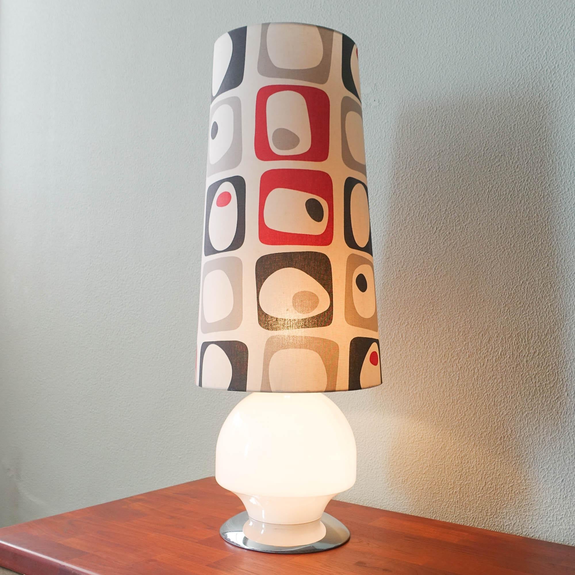 Table / Floor Lamp from Marinha Grande, 1960's For Sale 5