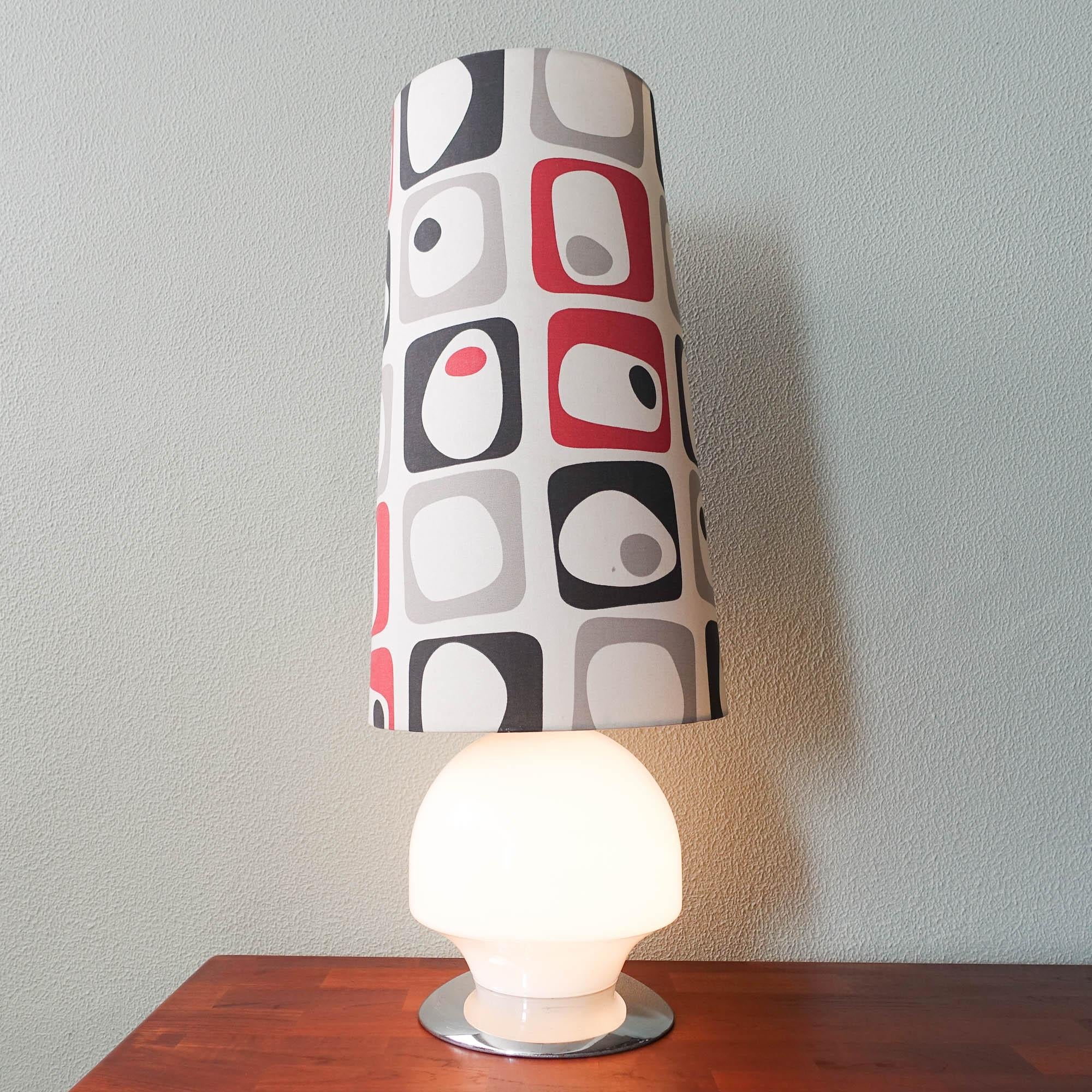 Mid-Century Modern Table / Floor Lamp from Marinha Grande, 1960's For Sale