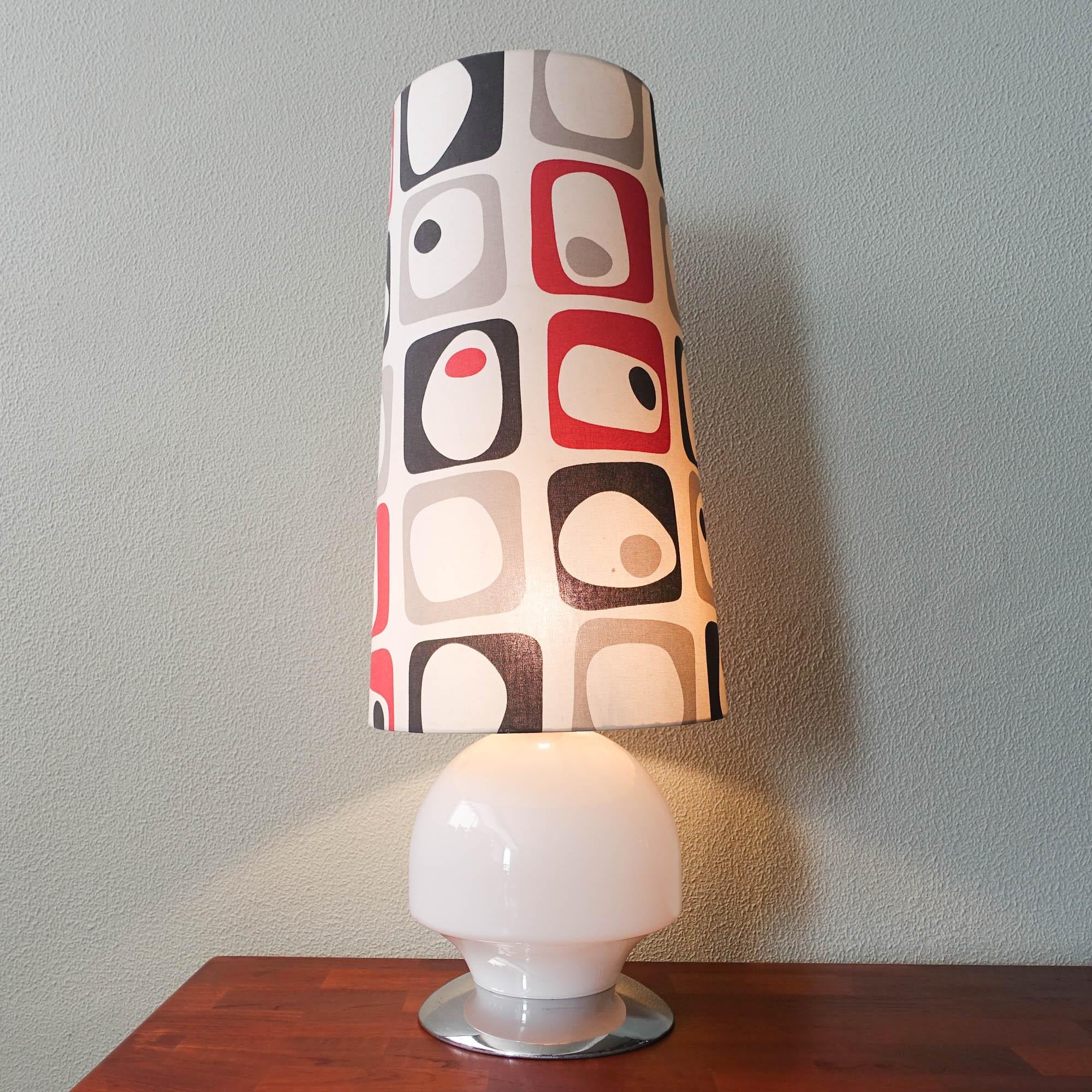 Portuguese Table / Floor Lamp from Marinha Grande, 1960's For Sale