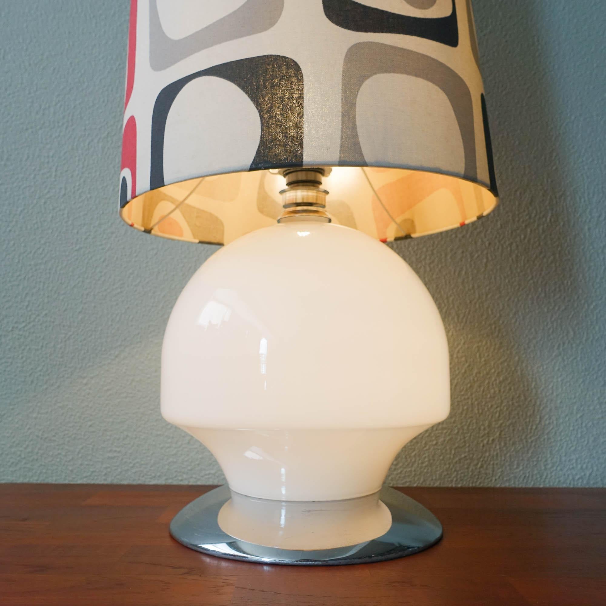 Mid-20th Century Table / Floor Lamp from Marinha Grande, 1960's For Sale