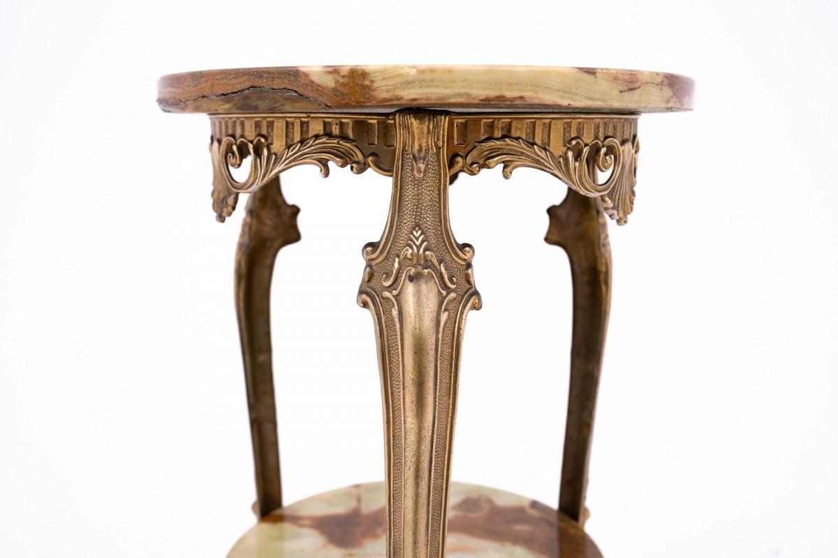 Table - lit à fleurs, France, début du 20e siècle Bon état - En vente à Chorzów, PL
