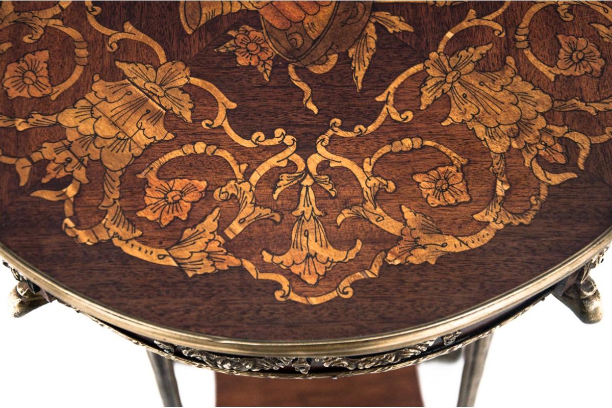 Brass Table - flowerbed, France, mid-19th century XX century. For Sale