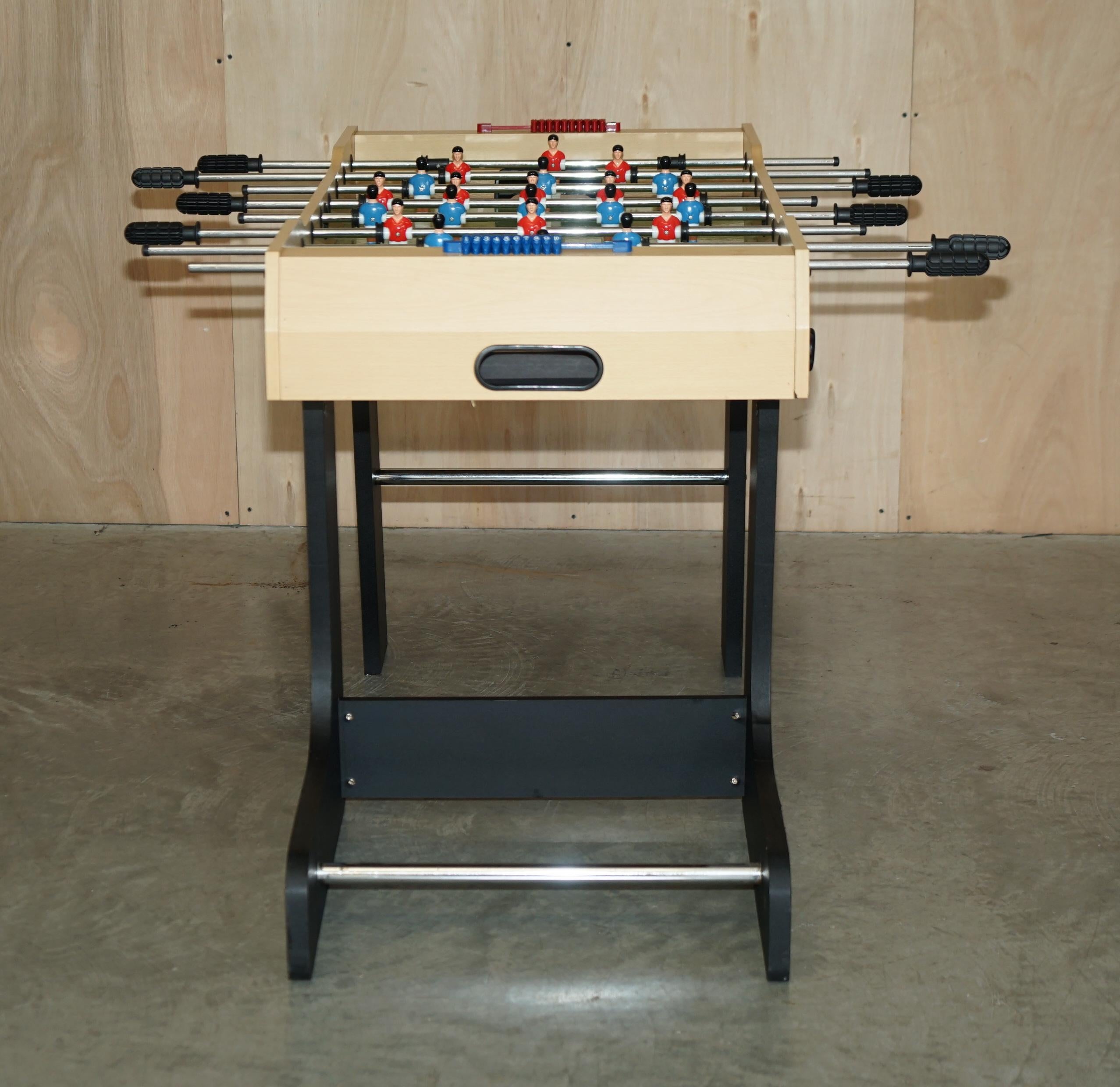 Table Football / Foosball That Folds Away for Ease of Storage Keep the Kids Busy 8